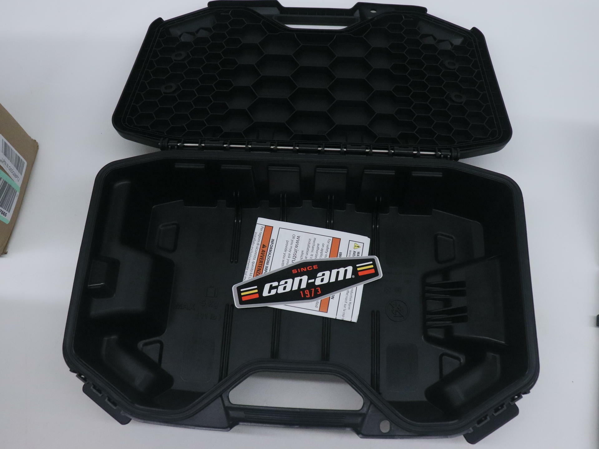 OEM Can-Am LinQ Stackable Modular Box 10L 2.6 Gal- 715005494 - Open Box