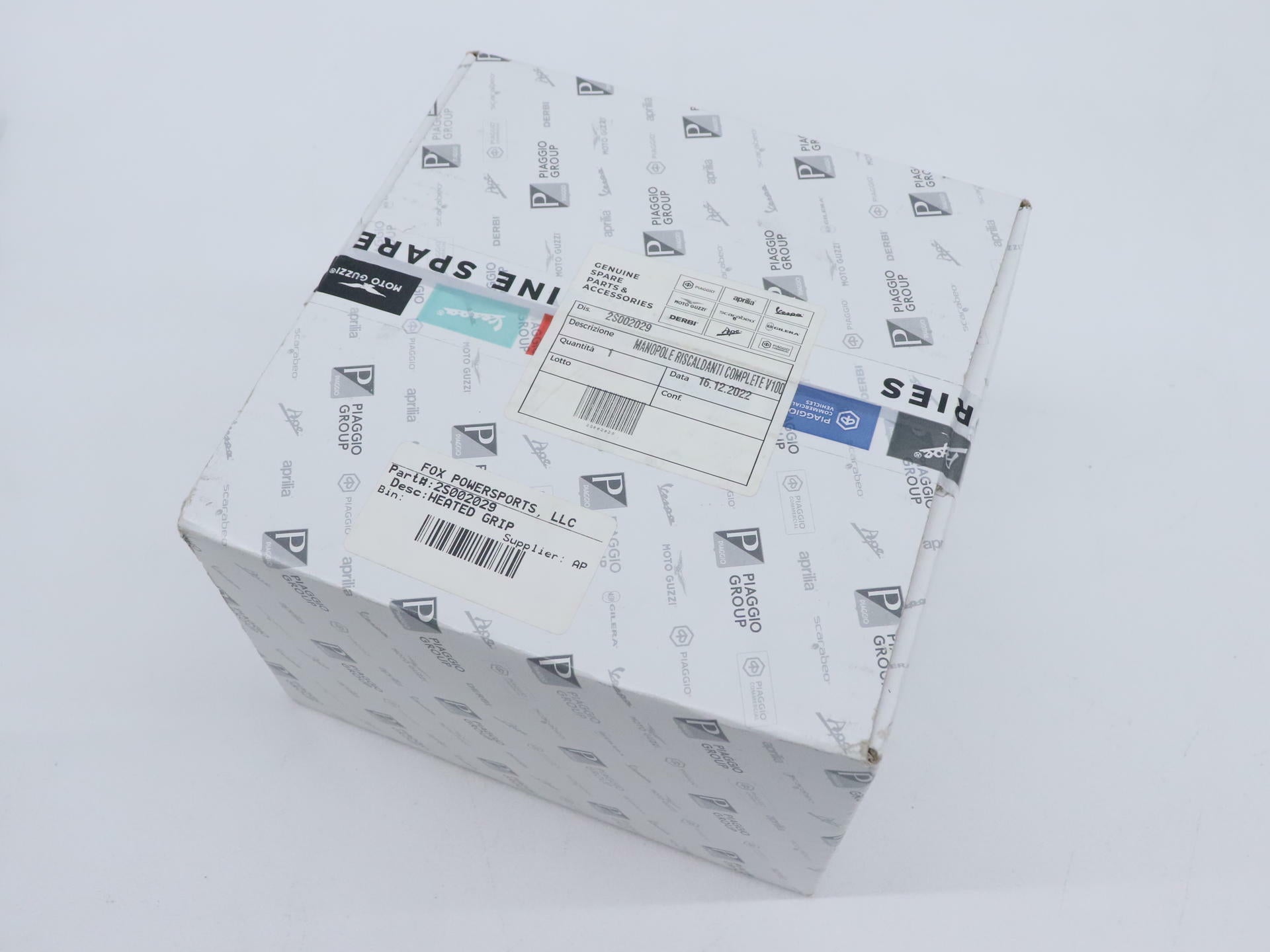 OPEN BOX - OEM Moto Guzzi Heated Grip Set Kit- V100 Mandello Stelvio - 2S002029