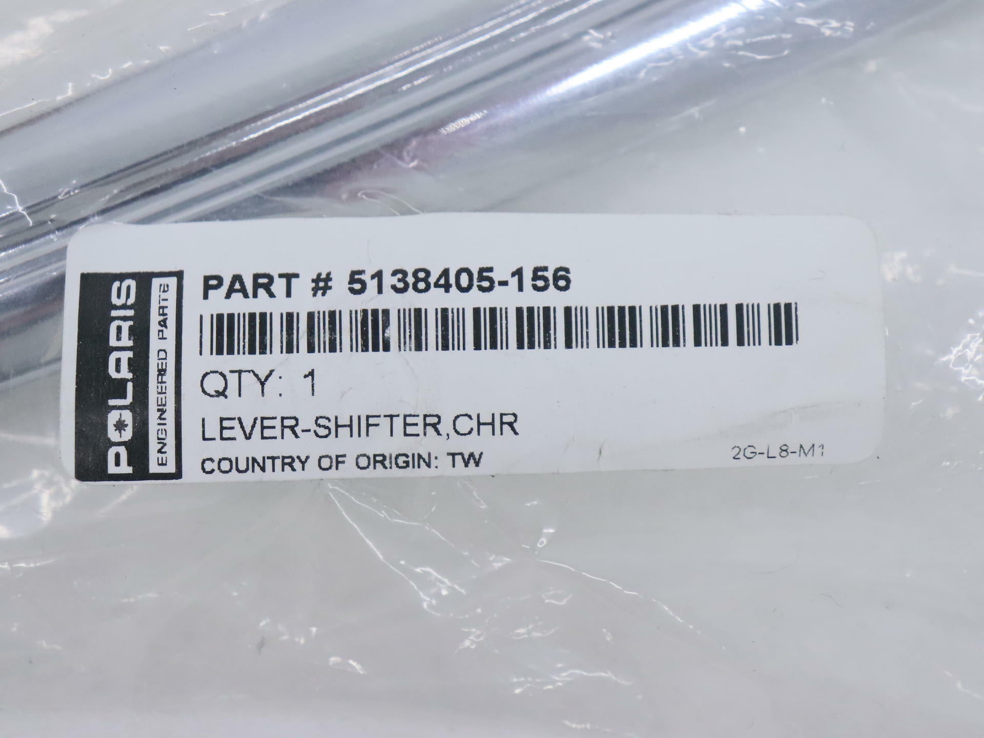 OPEN BOX - OEM Indian Shifter Lever Pedal CHROME-Chief SPRINGFIELD - 5138405-156