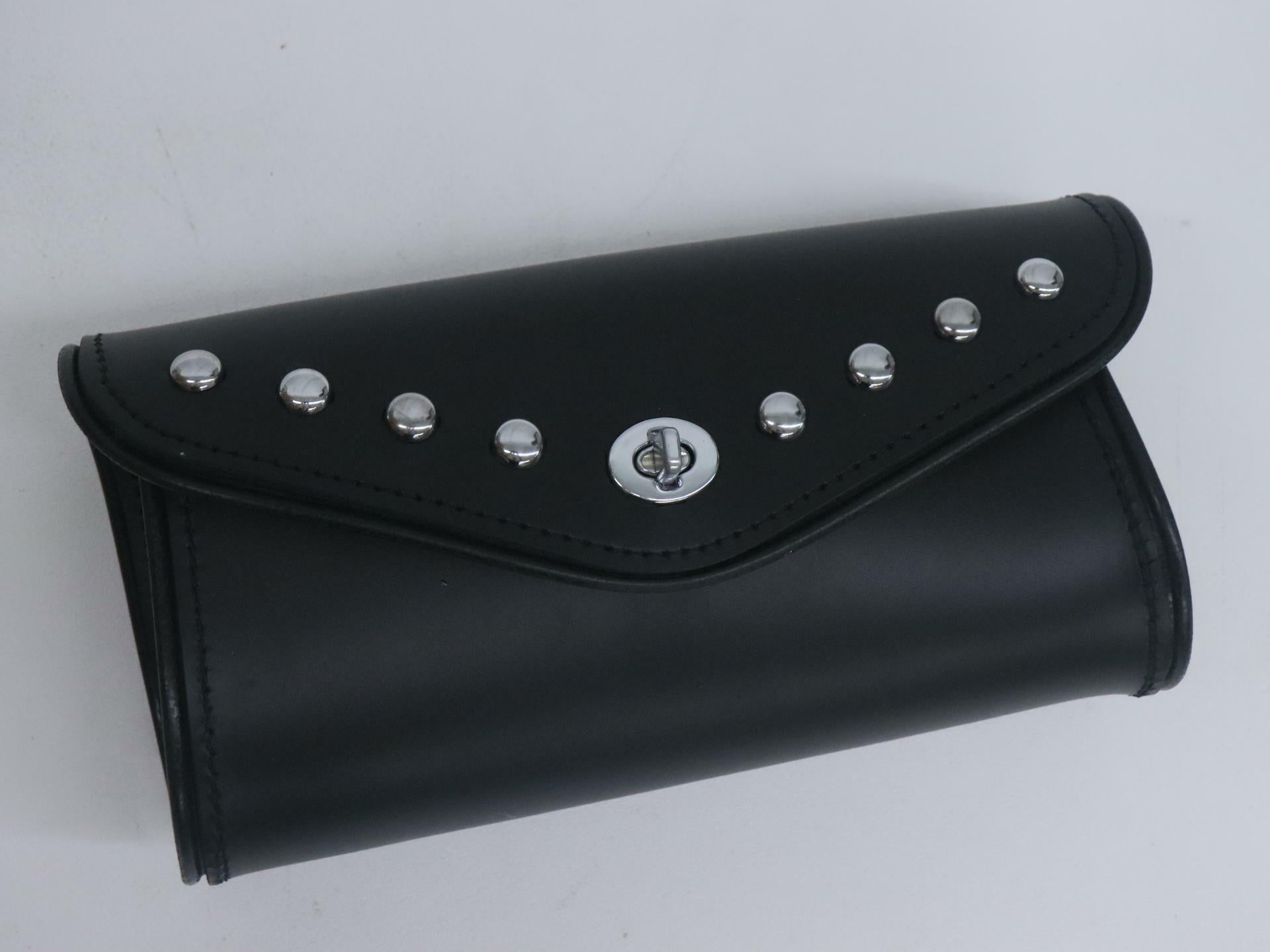 OPEN BOX - OEM Kawasaki Windshield Bag Studded - Vulcan 900 1700 - K53000-271