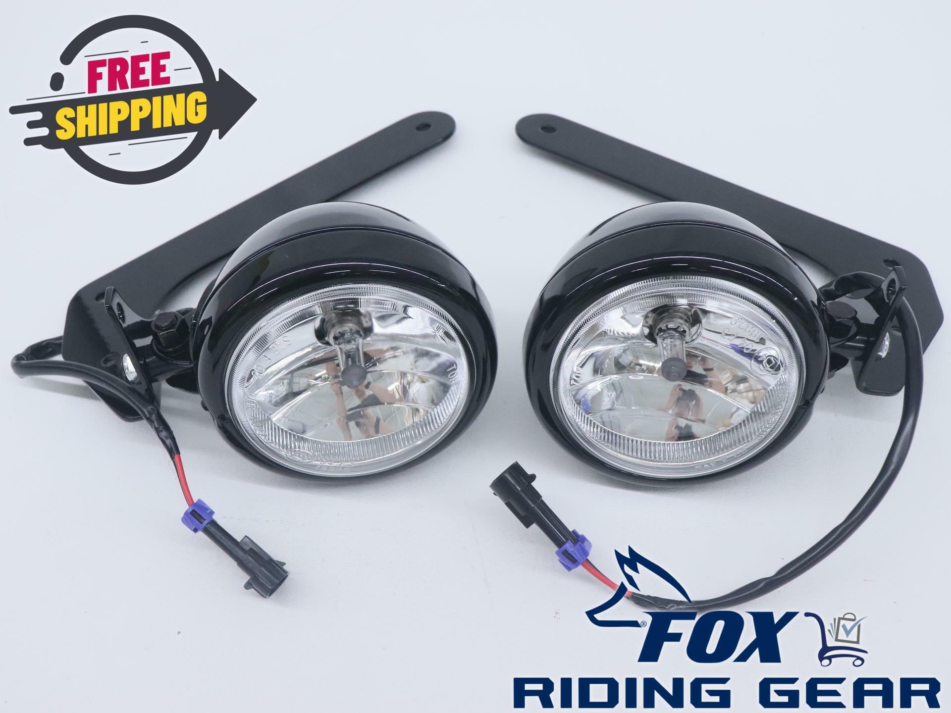 Indian Springfield Driving Light Kit Black OEM 2884470-266 - Open Box