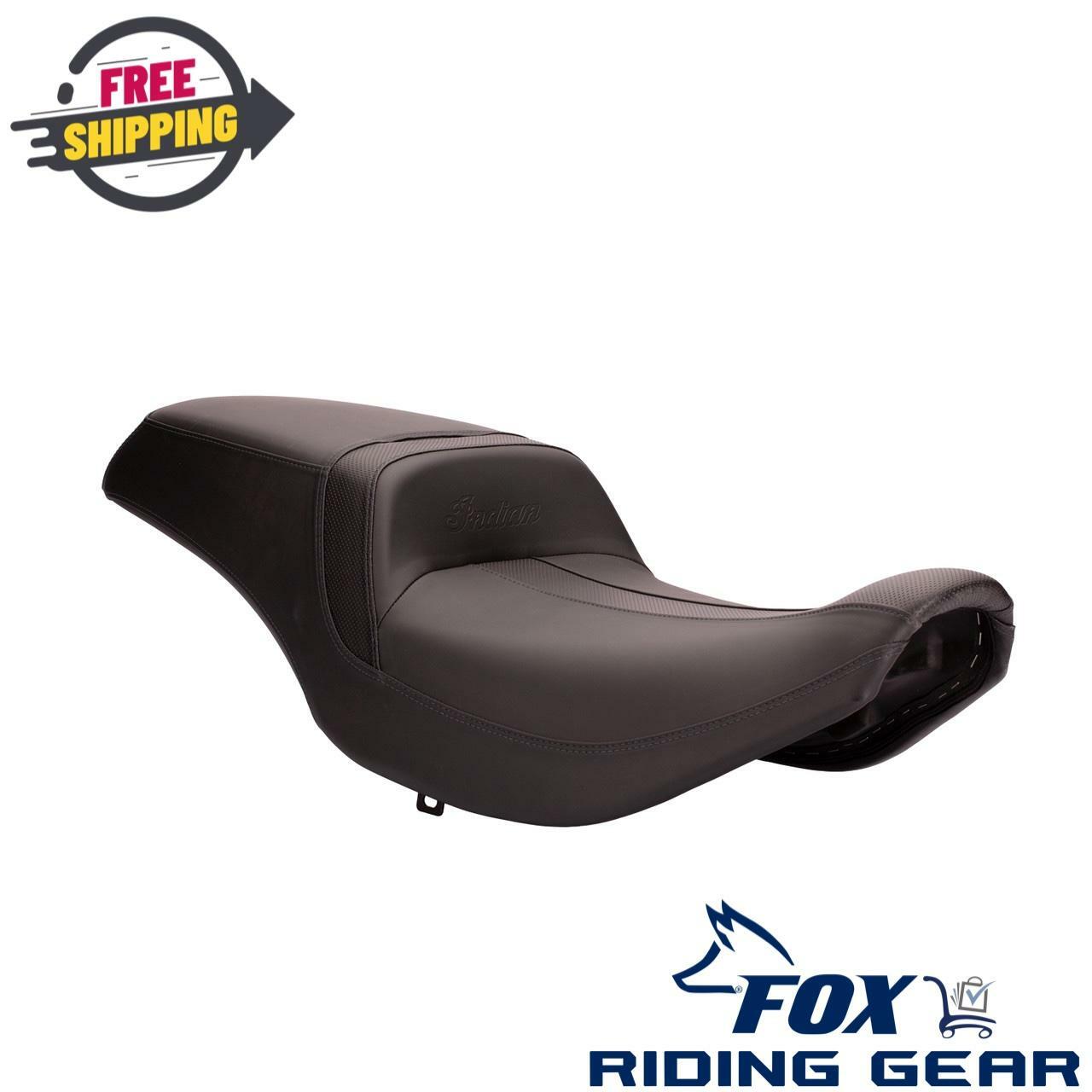 OPEN BOX - OEM Indian Solo Seat Rouge Black - Chief Springfield - 2883663-VBA