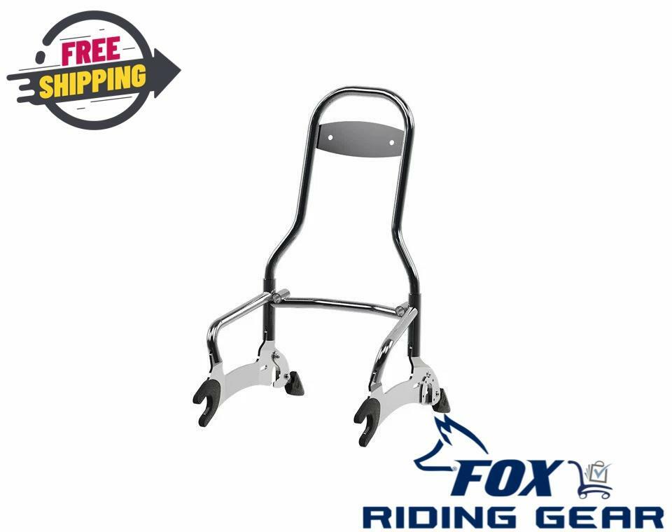OPEN BOX - OEM Indian Sissy Bar Quick Release Tall 14inch CHROME - 2880670-156
