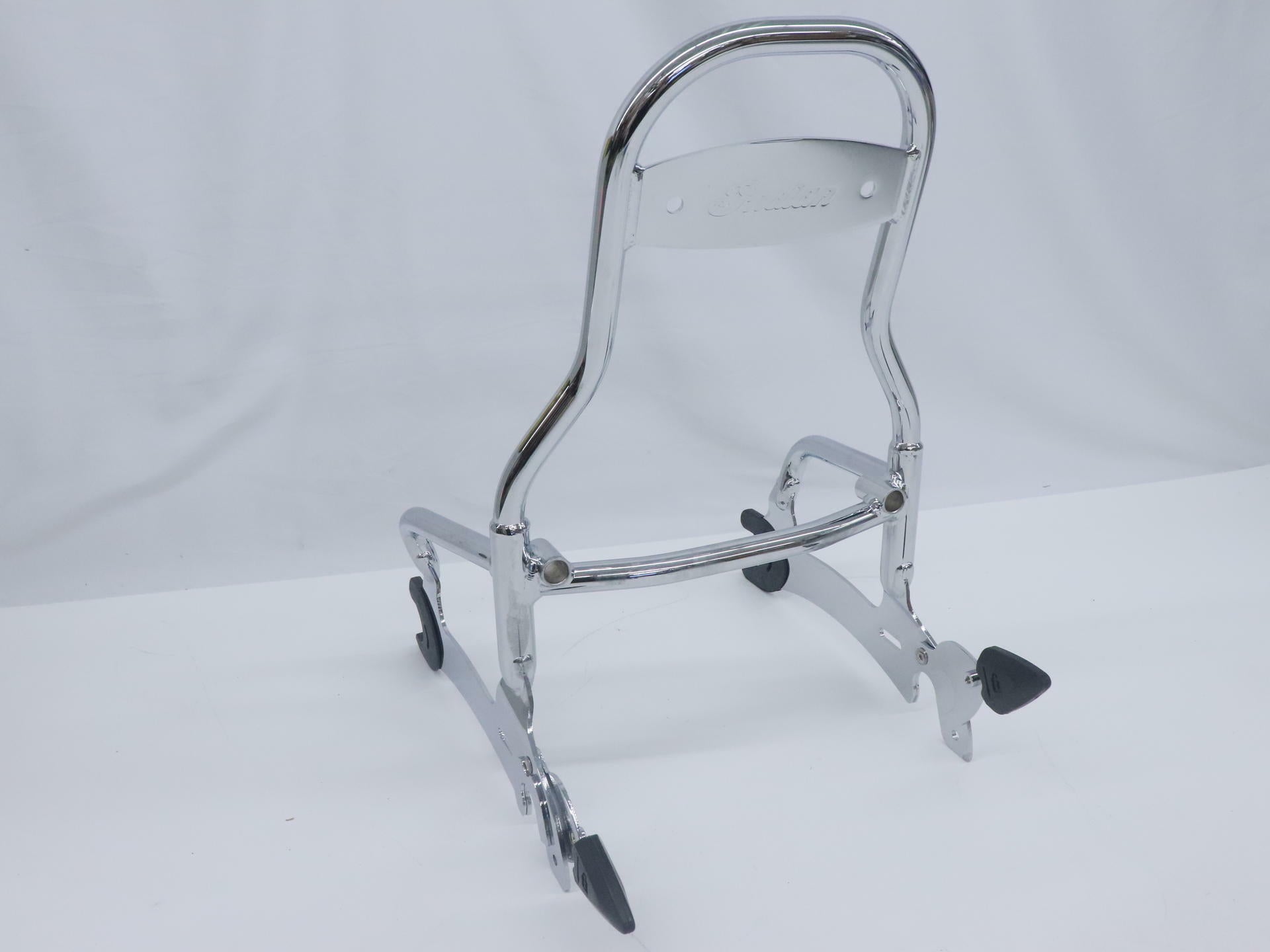Indian OEM Quick Release 12in Chrome Sissy Bar 2880669-156 - Open Box