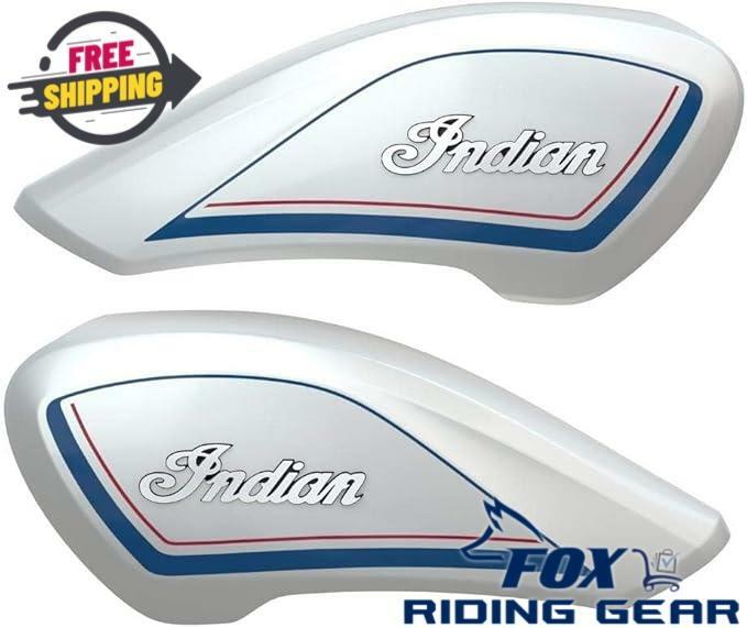 Indian FTR1200 Tank Cover Gloss Pearl White 19-24 OEM 2884143-1807 - Open Box