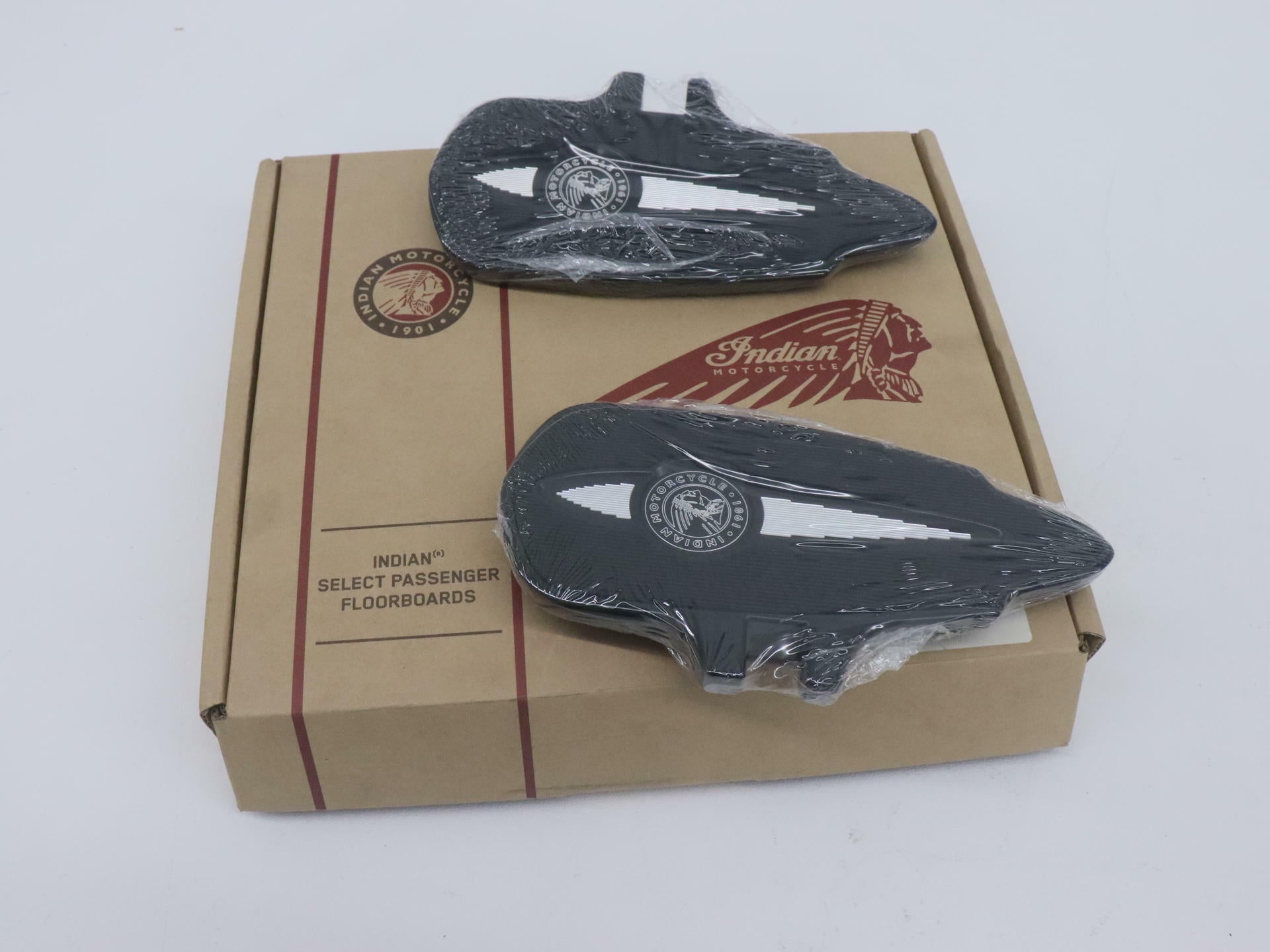 OPEN BOX - OEM Indian Passenger Floorboards - Chief Challenger - 2882866-468