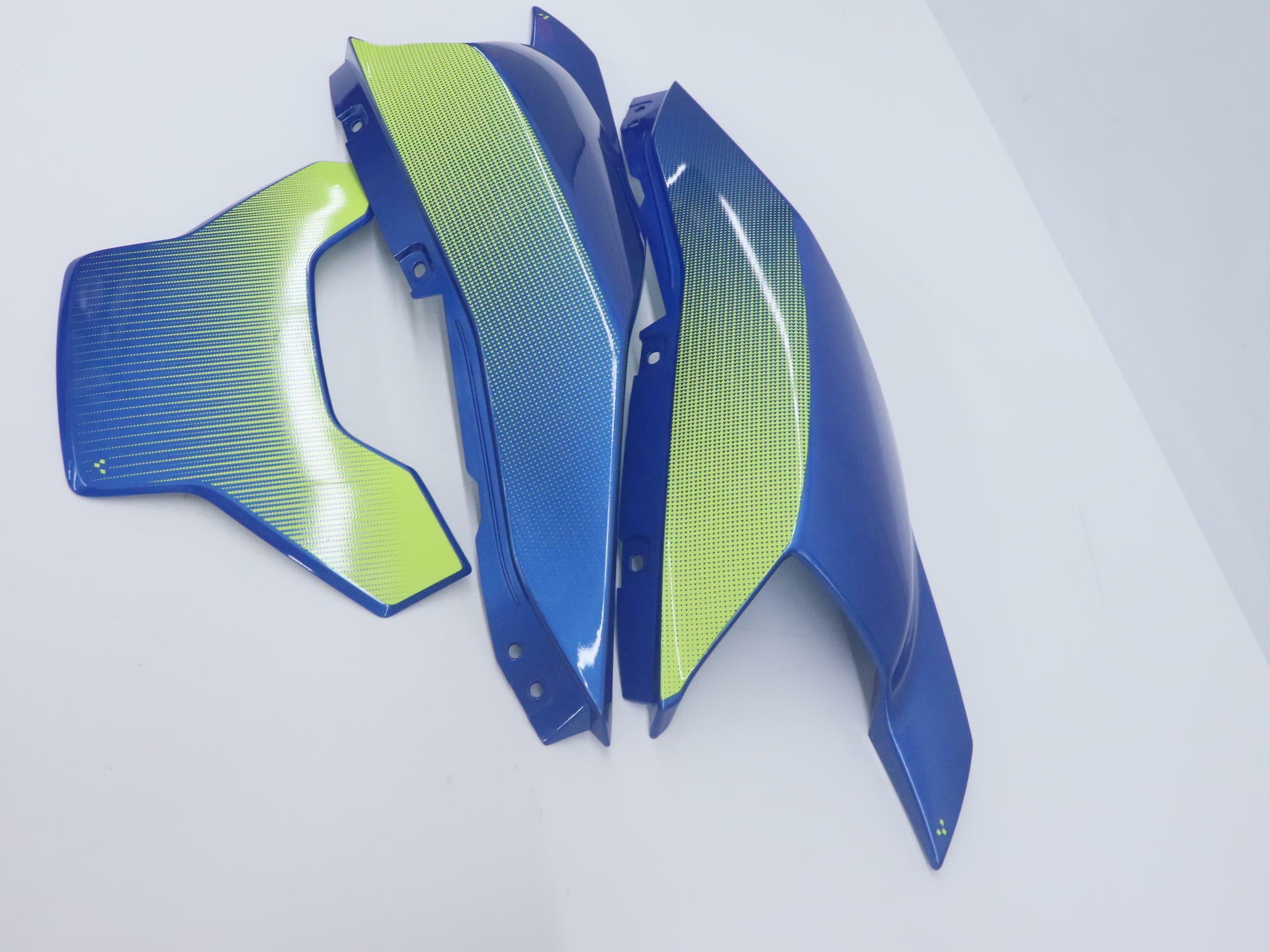 Can-Am Ryker Galactic Blue OEM Body Panel Kit 219400989 - Open Box