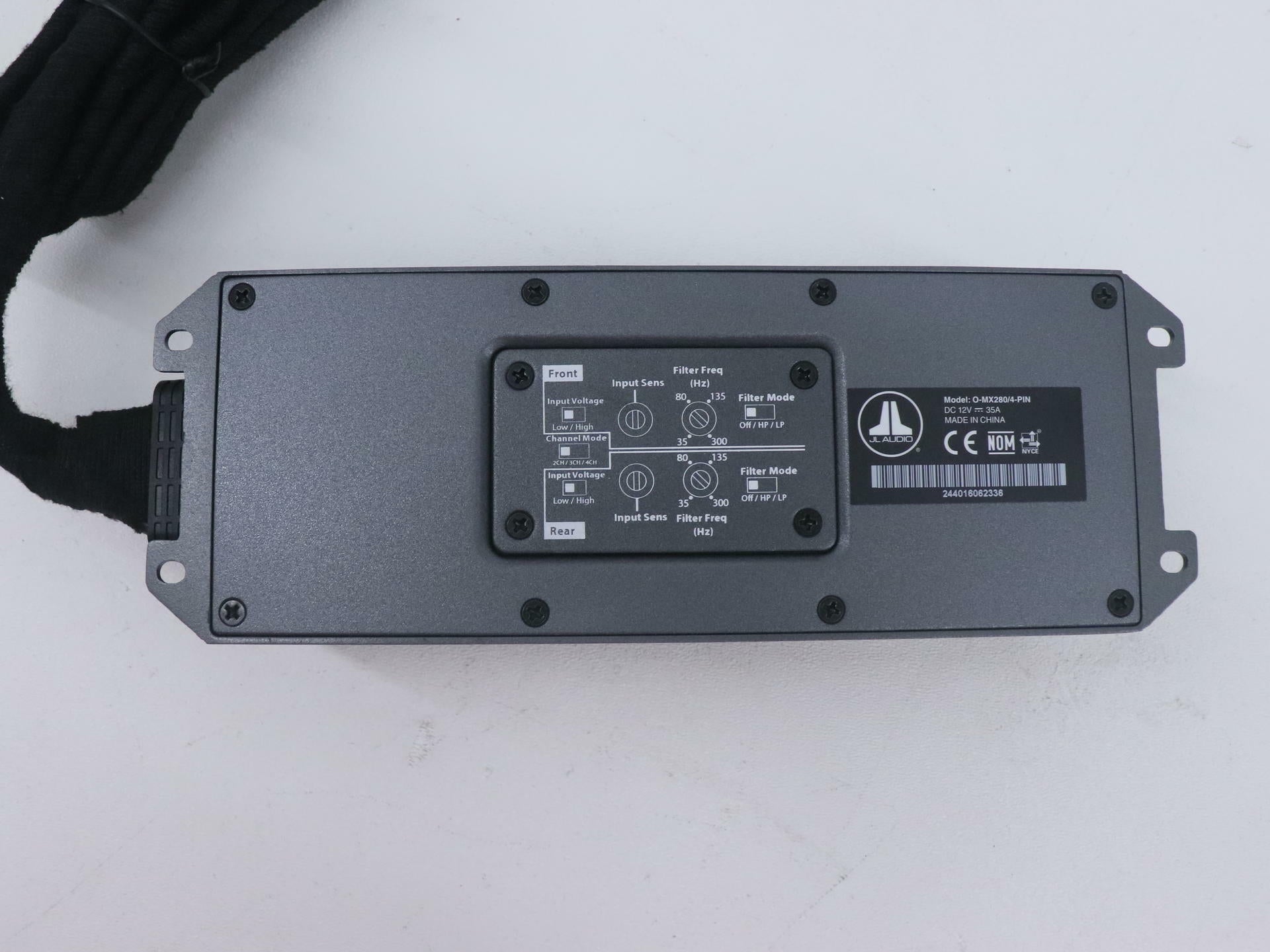 OEM Sea-Doo JL Audio 4-Channel Marine Amplifier IPX7 278003934 - Open Box