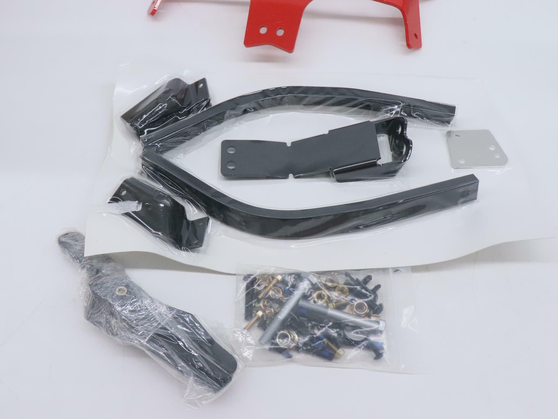 OPEN BOX - OEM Ski-Doo Lynx Front Bumper BLACK RED - MXZ Summit Rave - 860201788