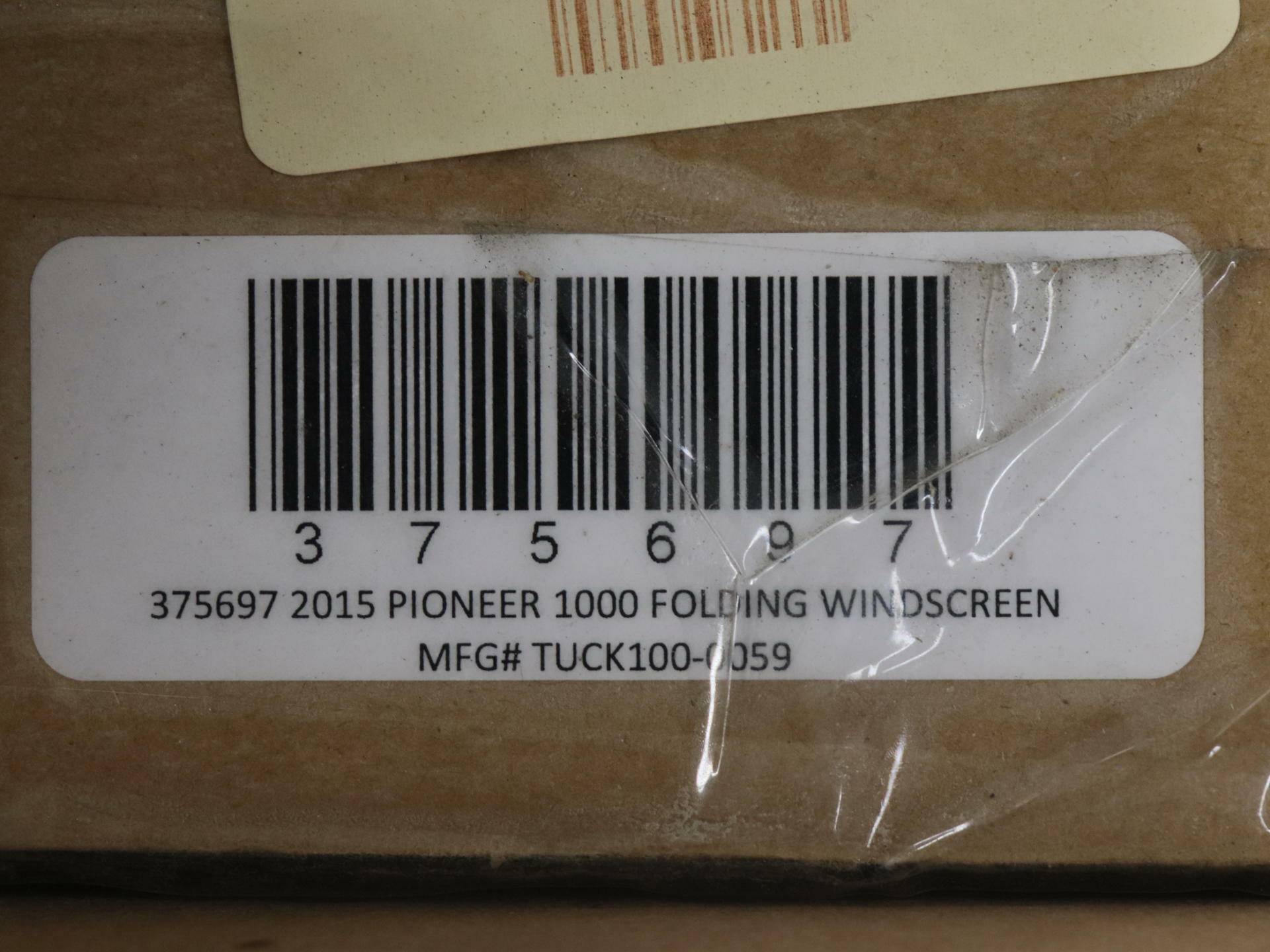 OPEN BOX - QuadBoss Folding Windshield - 16-22 Honda Pioneer 1000 - 375697