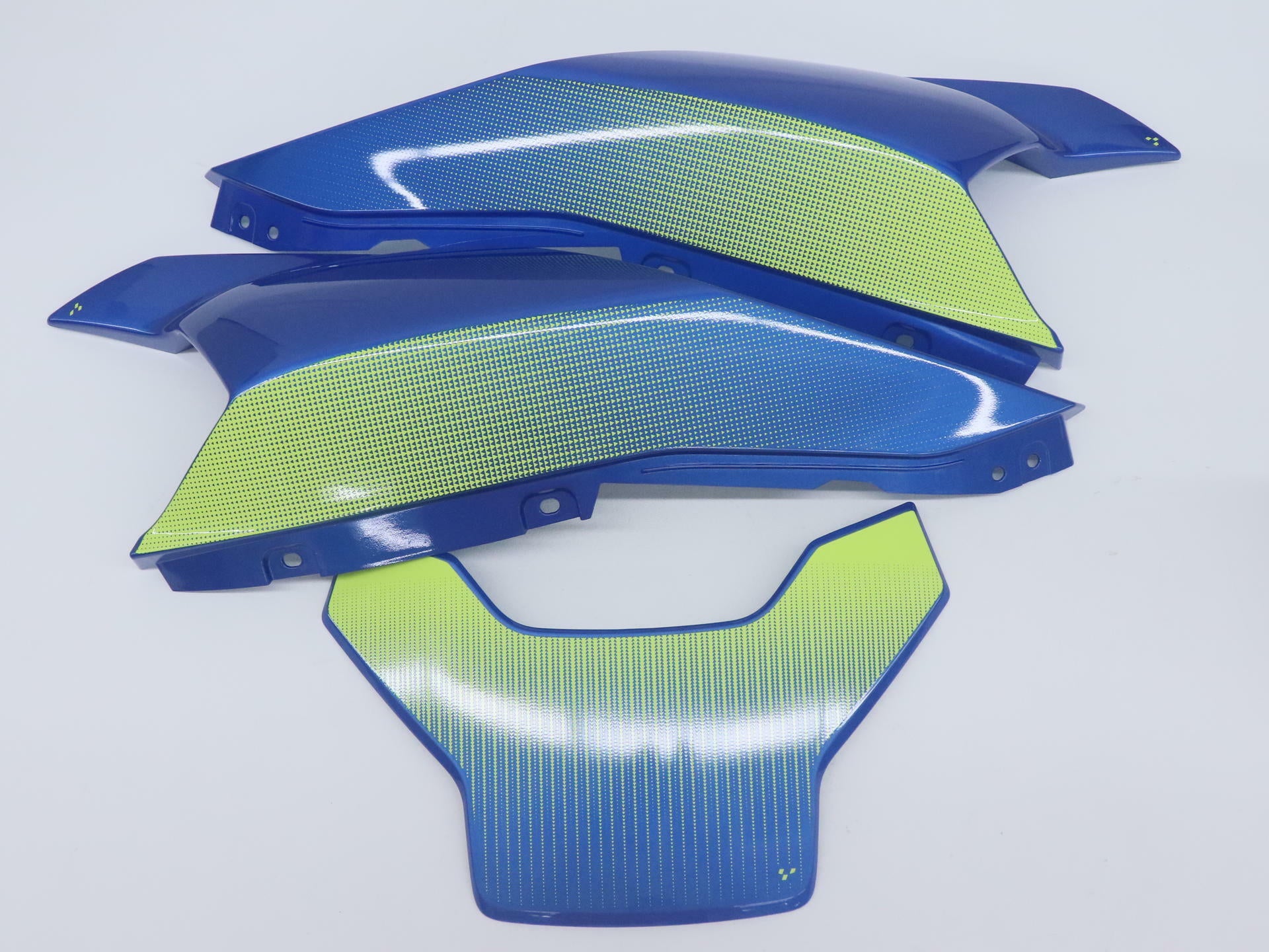 Can-Am Ryker Galactic Blue OEM Body Panel Kit 219400989 - Open Box