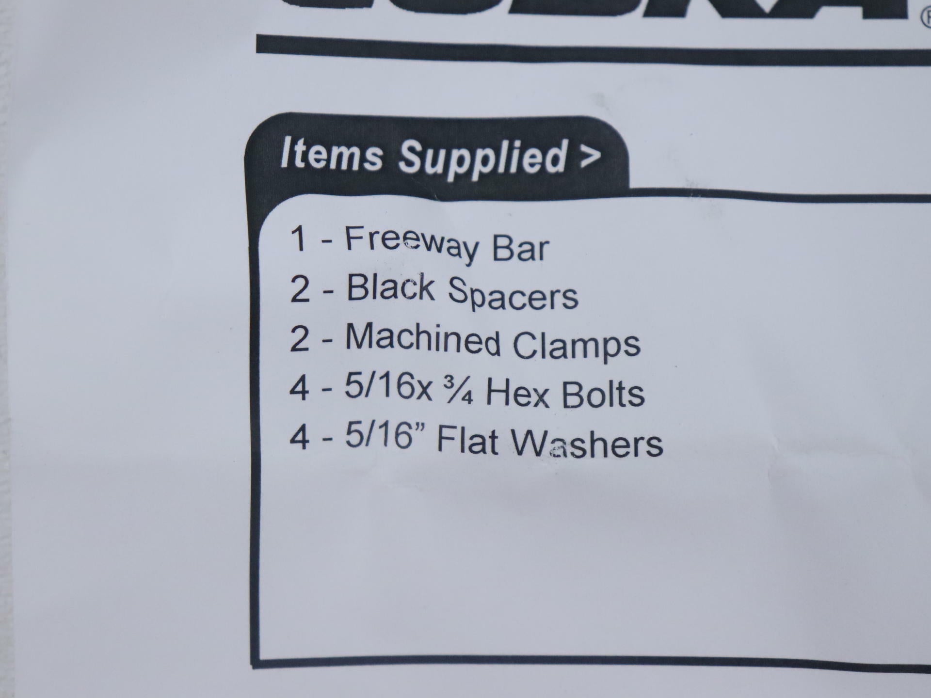 Cobra Freeway Highway Bars Honda VT750 Shadow Spirit Crash Bar 01-1116 - Open Box