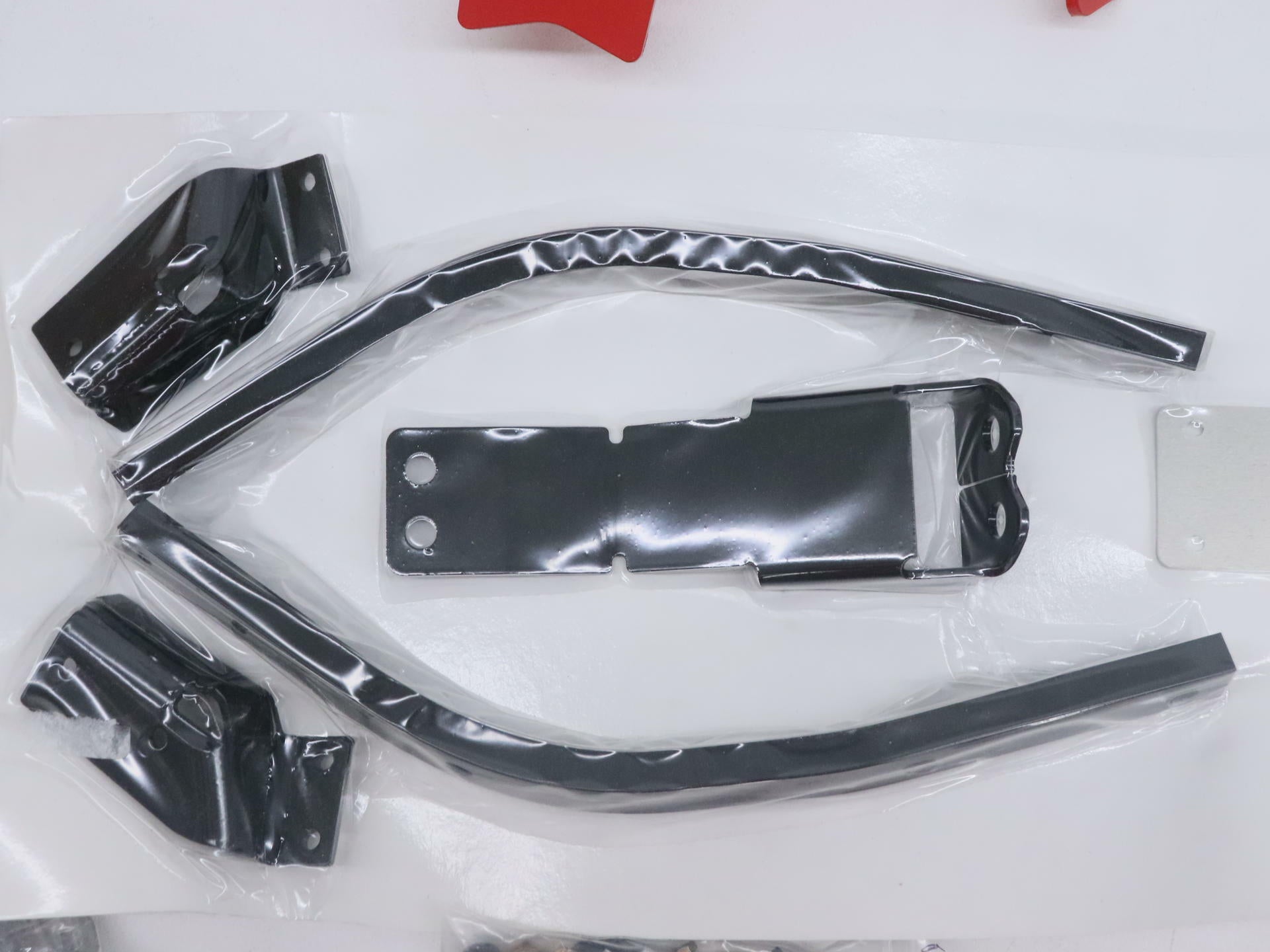 OPEN BOX - OEM Ski-Doo Lynx Front Bumper BLACK RED - MXZ Summit Rave - 860201788