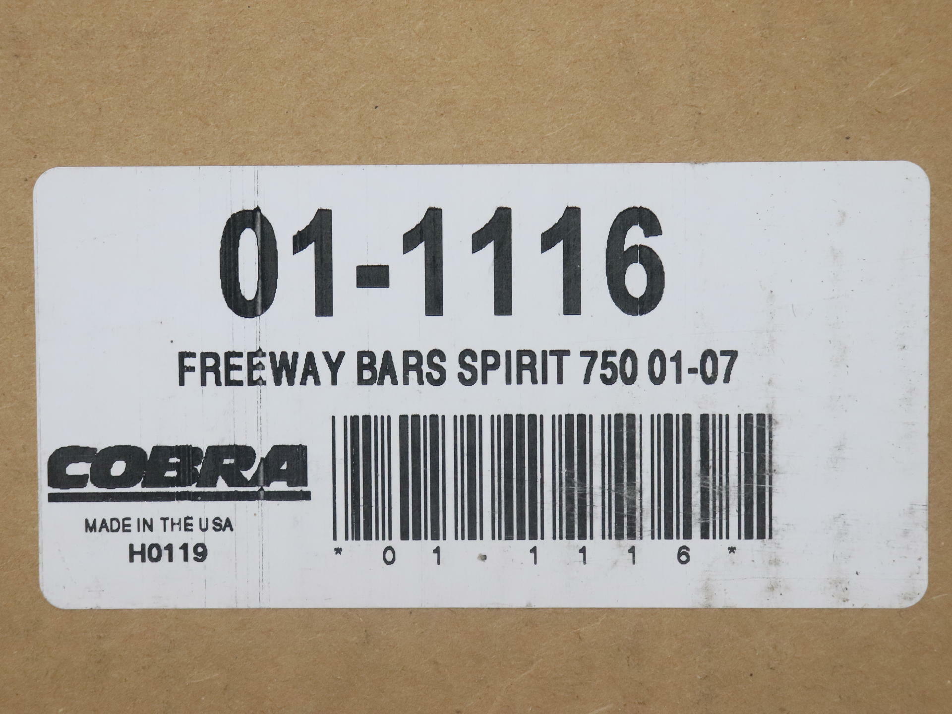 OPEN BOX - Cobra Freeway Highway Bars - Honda VT750 Shadow Spirit - 01-1116