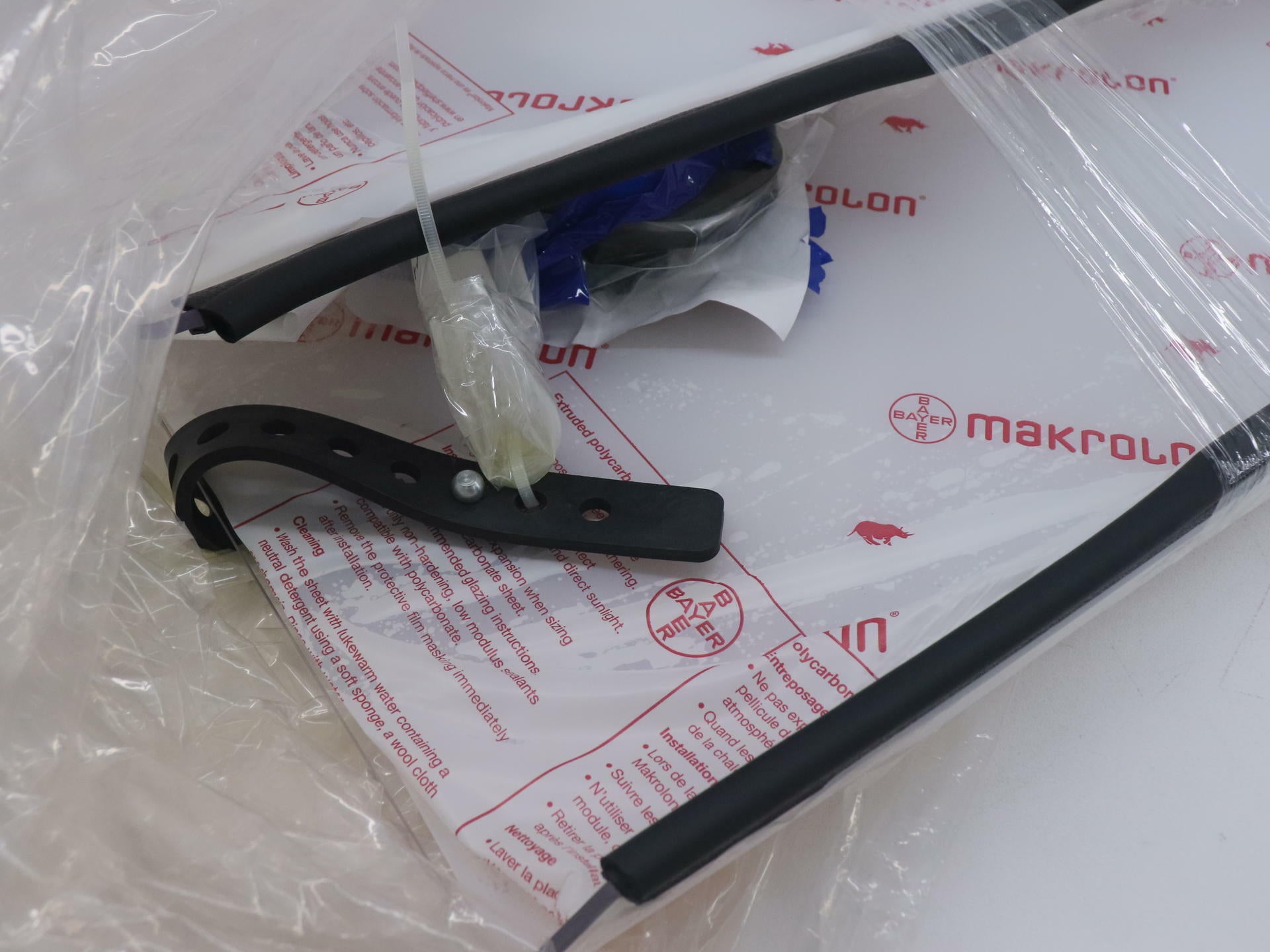 OPEN BOX - QuadBoss Folding Windshield - 17-22 KAWASAKI MULE PRO-DX - 375695