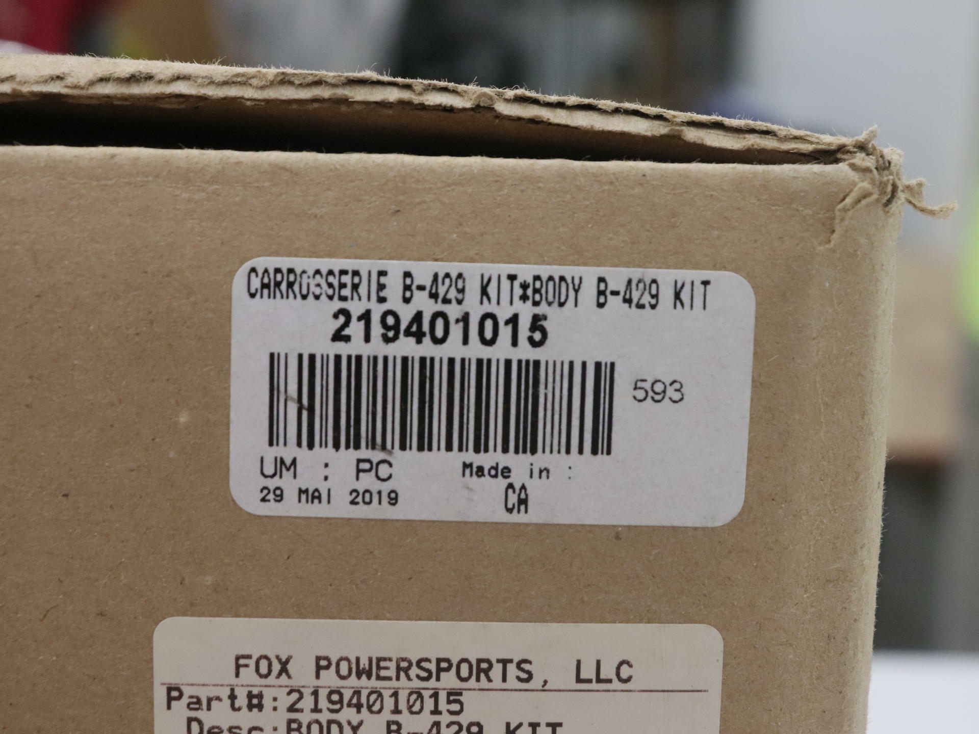 OPEN BOX - OEM Can-Am Body Panel Kit Exclusive LIQUID TITANIUM -Ryker- 219401015