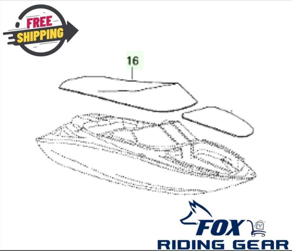 OEM Sea-Doo Cockpit Cover Gray - 230 Challenger 230 Wake - 204950163 - Open Box
