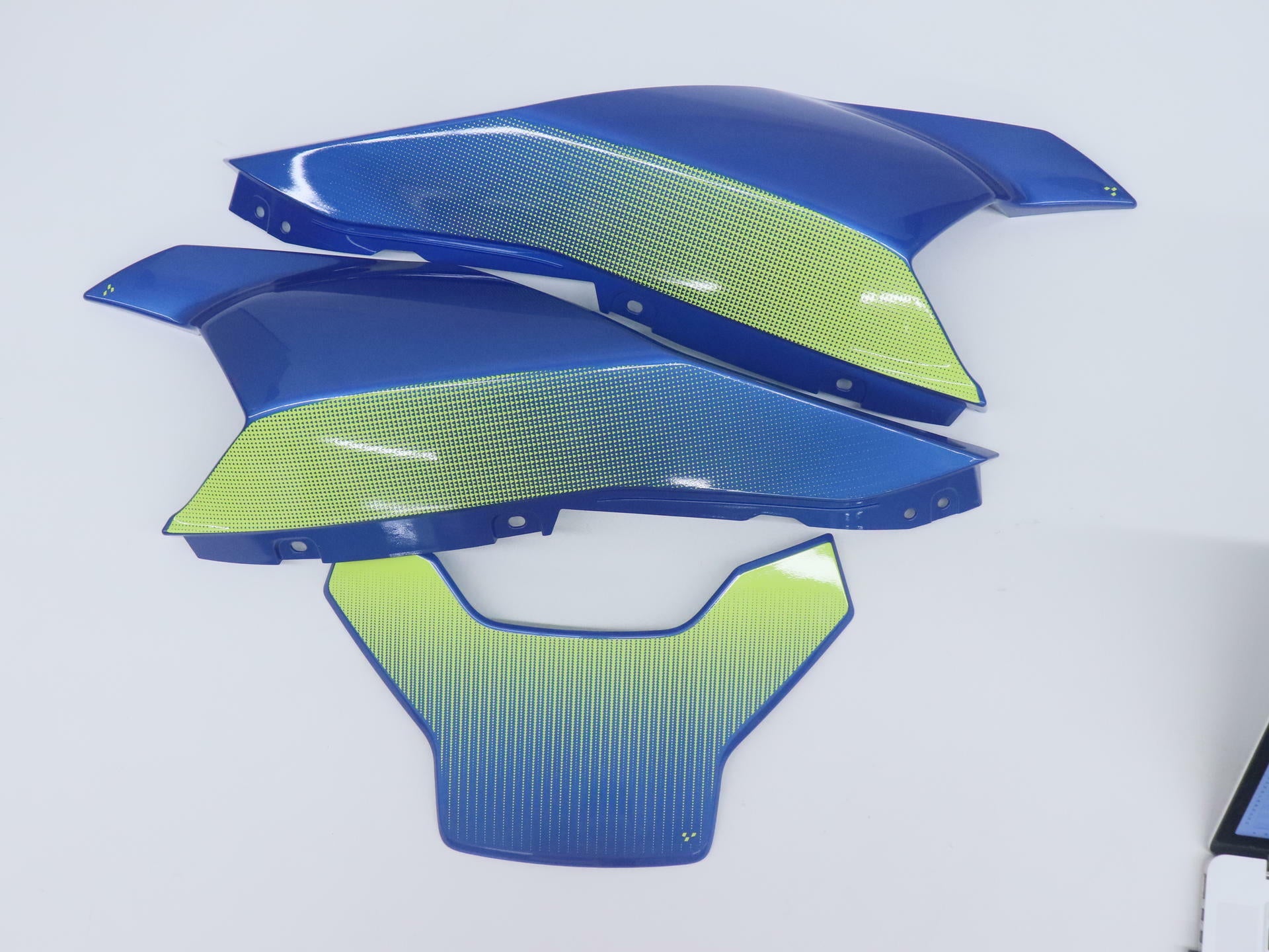 Can-Am Ryker Galactic Blue OEM Body Panel Kit 219400989 - Open Box