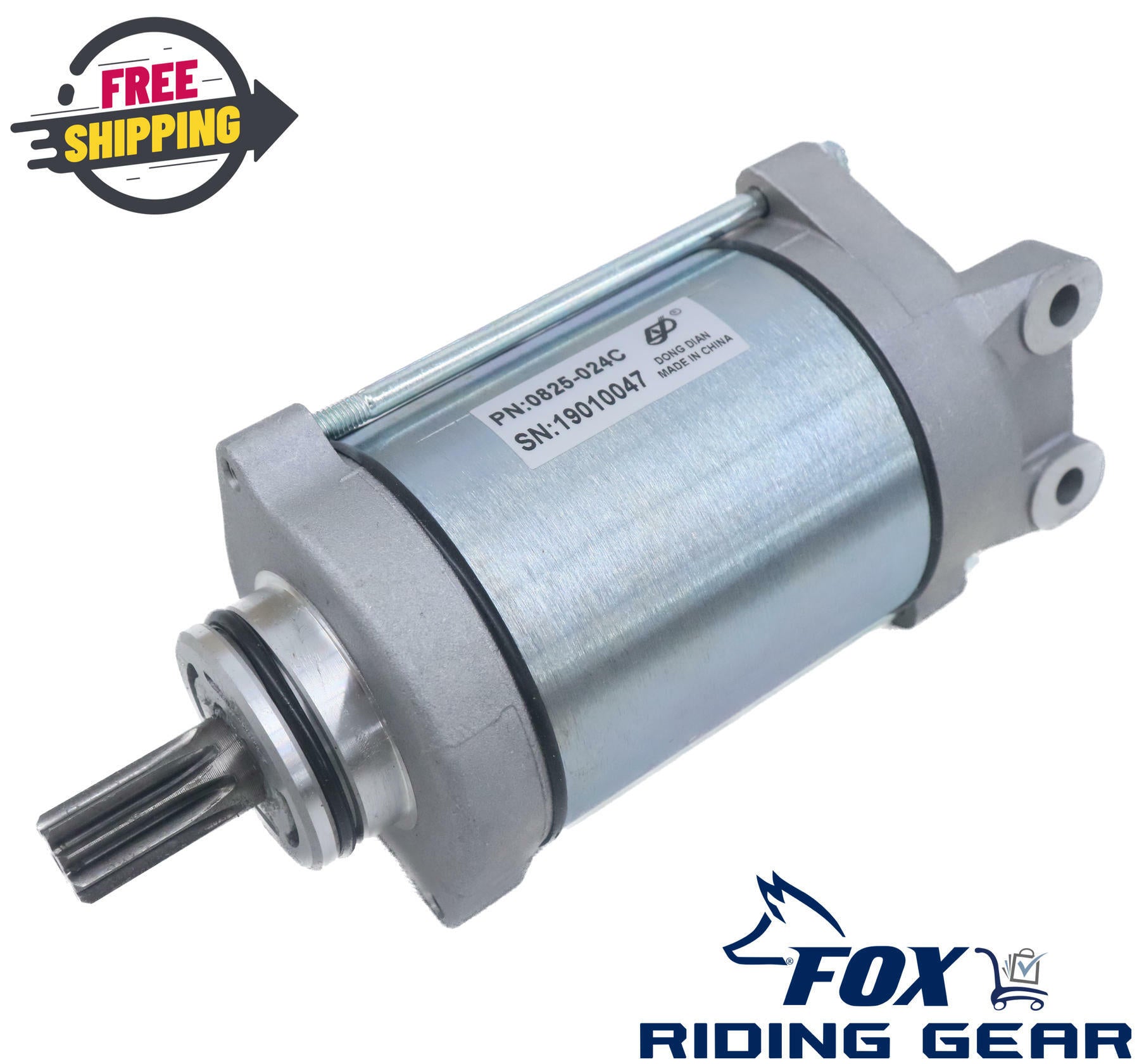 OEM Arctic Cat Starter Motor - ATV 1000 H2 WildCat 1000X - 0825-030 - Open Box