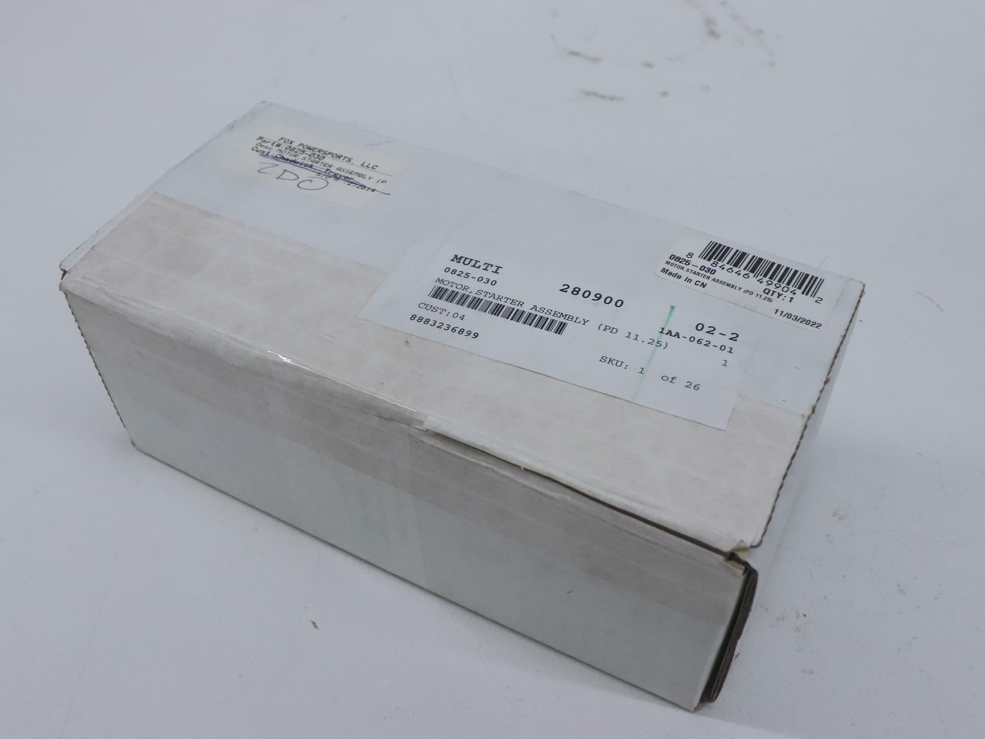 OEM Arctic Cat Starter Motor - ATV 1000 H2 WildCat 1000X - 0825-030 - Open Box