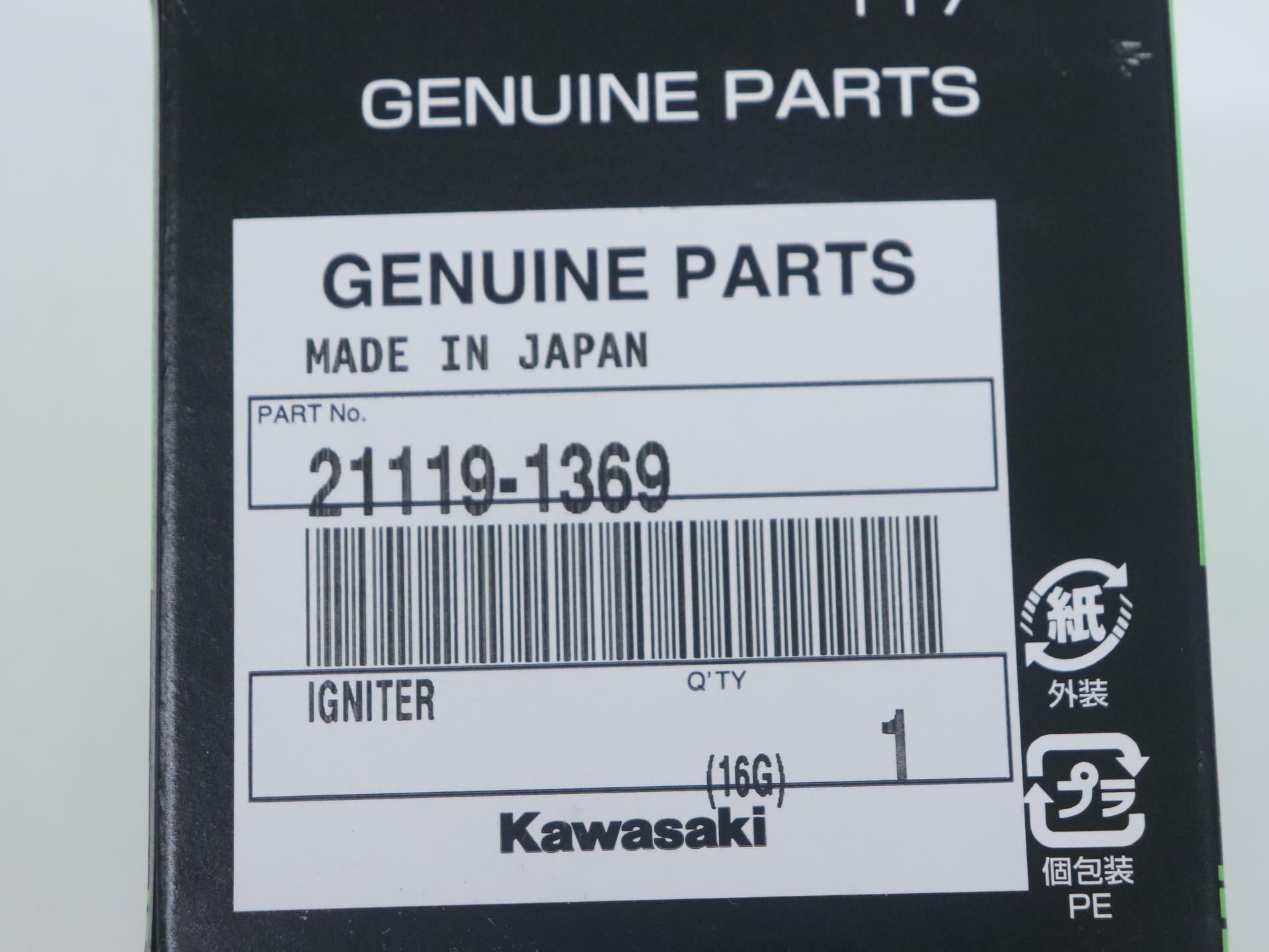 OEM Kawasaki Bayou 300 KLF300 OEM CDI Ignitor Module 21119-1369 - Open Box