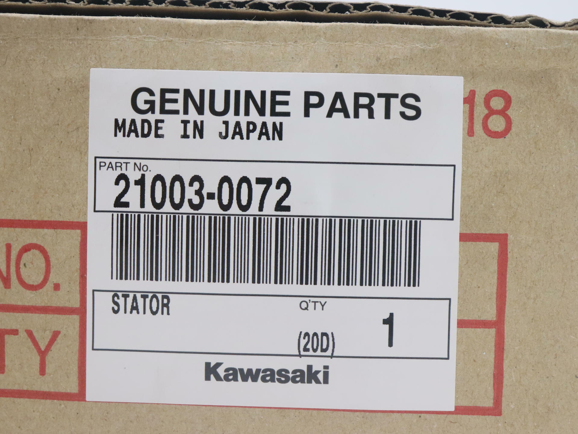 OEM Kawasaki Stator Generator 08-09 Ninja ZX10R ZX1000 21003-0072 - Open Box
