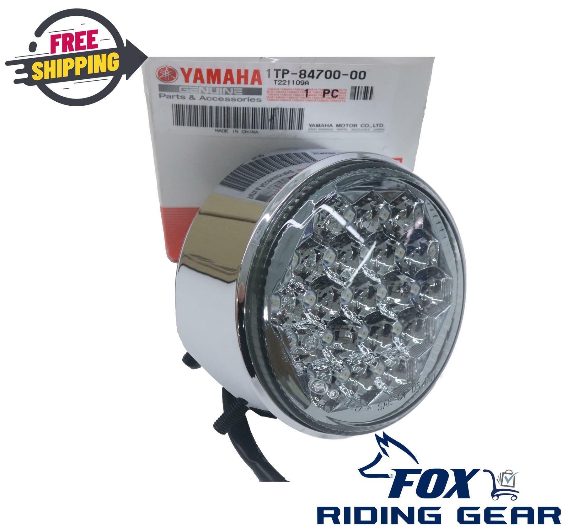 Yamaha Bolt XVS950 OEM Rear Tail Light 14-20 1TP-84700-00-00 - Open Box