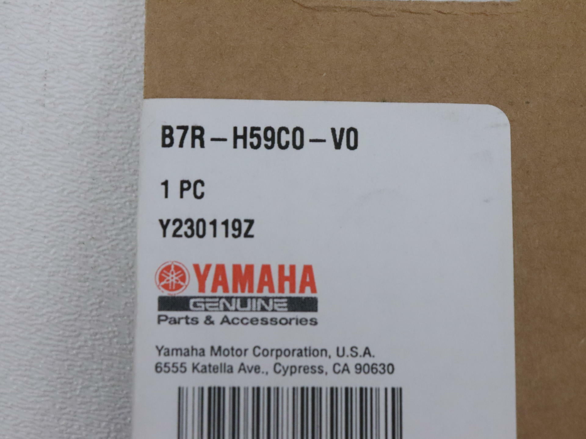 OPEN BOX - OEM Yamaha Communication Control WIFI - WR250F WR450F - B7R-H59C0-V0