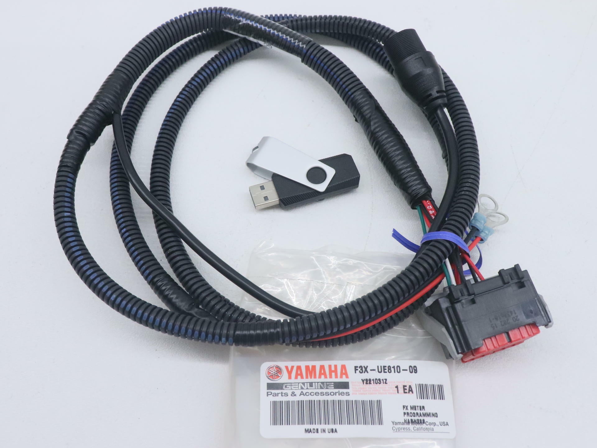 OPEN BOX - OEM Yamaha FX Meter Programming Harness - FX Models - F3X-UE810-09-00