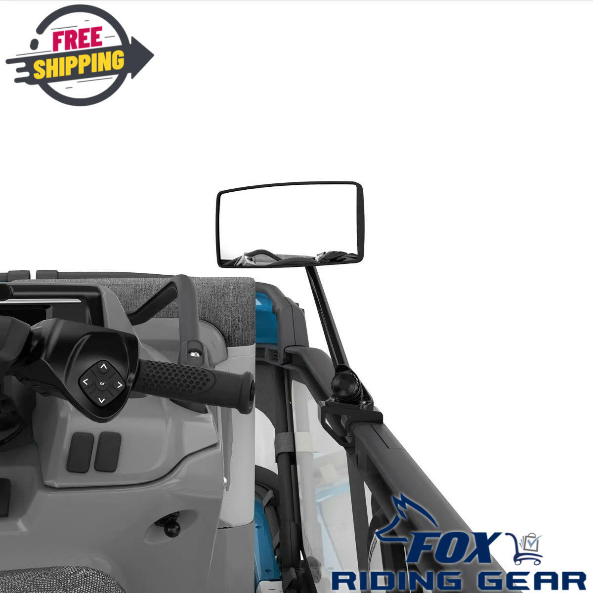 OEM Sea-Doo Rearview Mirror - Switch Pontoon - 295100777 - Open Box