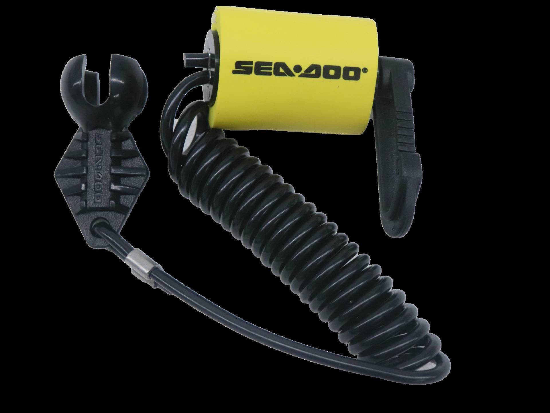 OPEN BOX - OEM Sea-Doo Clip & Key Cord Safety Lanyard - 278003410