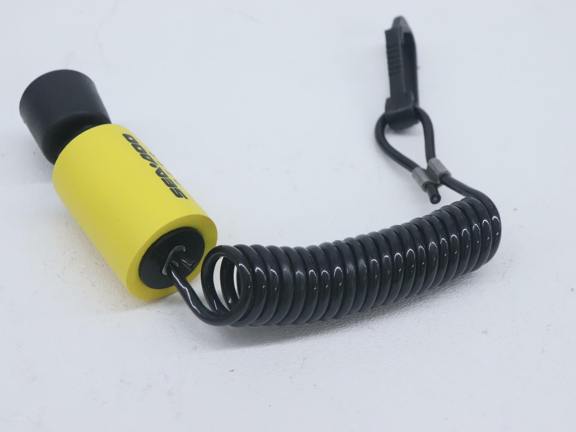 OPEN BOX - OEM Sea-Doo Key DESS Safety Lanyard Cord & Clip - 278002199