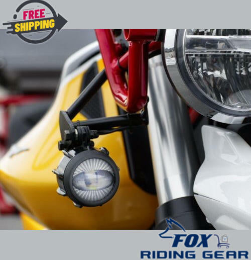 Moto Guzzi OEM LED Fog Light Kit V85 Tuareg 660 Rally 607113M - Open Box