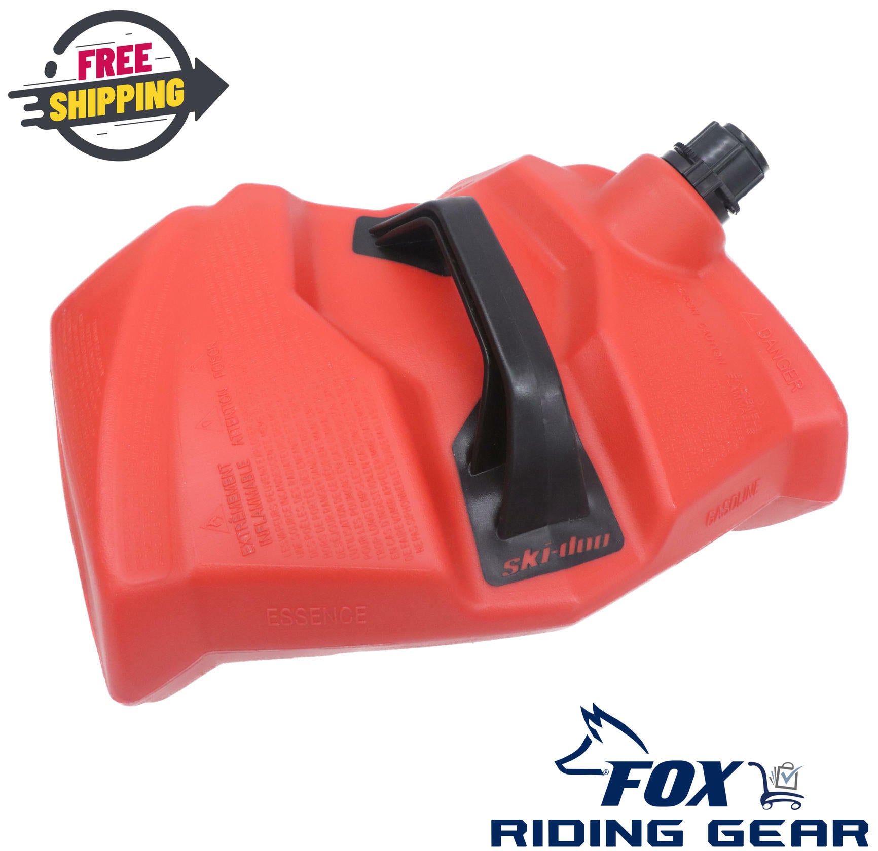 OPEN BOX - OEM Ski-Doo LinQ Fuel Caddy Tank 3 Gallon (11 Liter) RED - 860202247