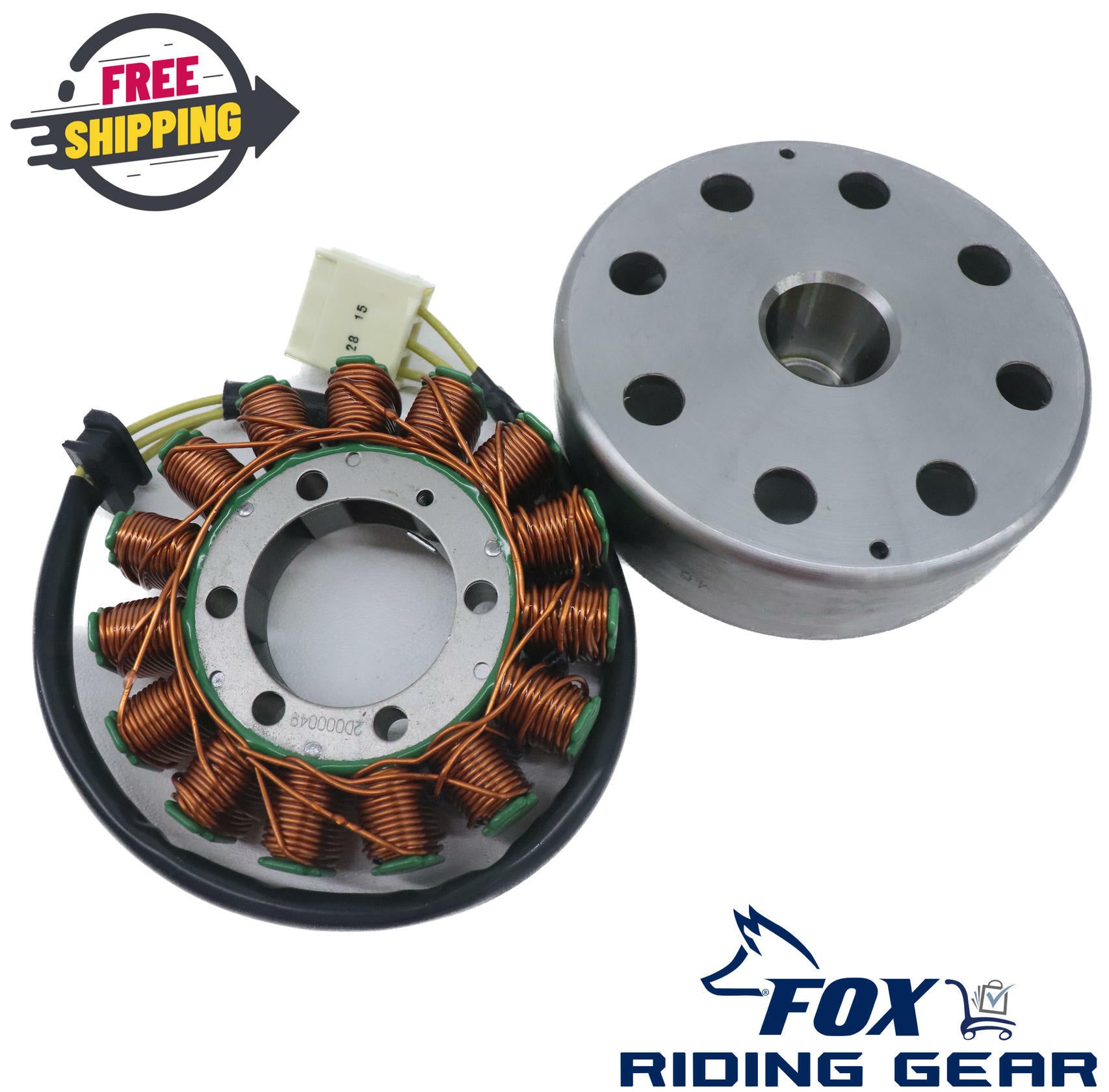 OEM Aprilia RSV4 Tuono V4 Stator & Flywheel Rotor Assy 2D000049 - Open Box
