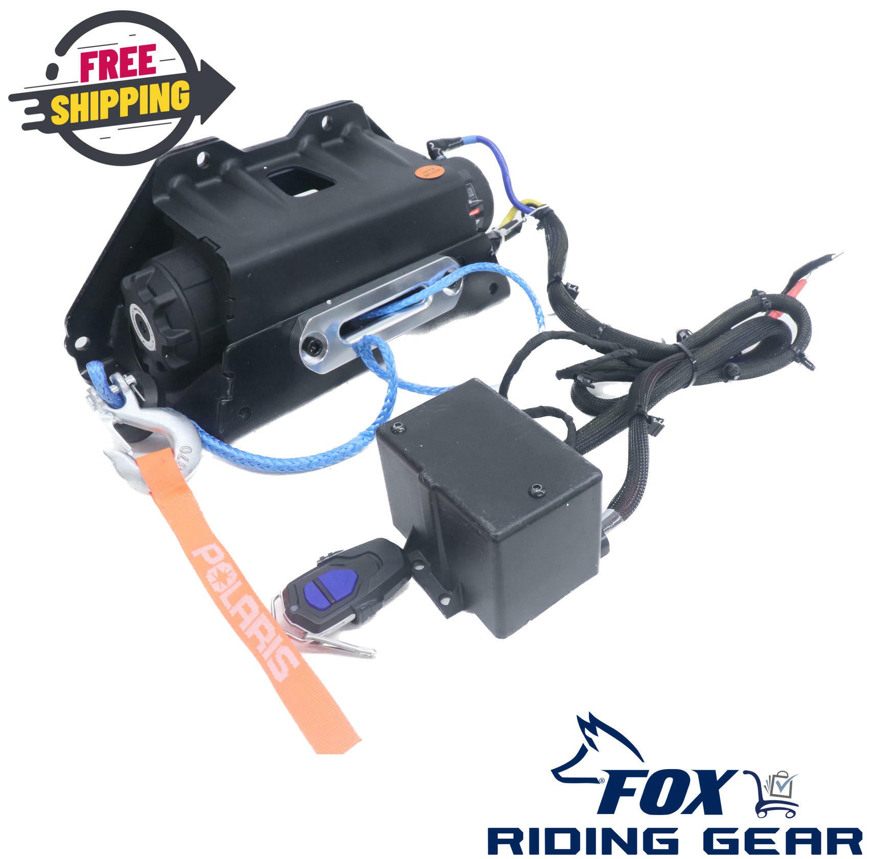 OPEN BOX - OEM Polaris Pro HD 4,500lb Winch Rapid Recovery- RZR PRO XP - 2883758