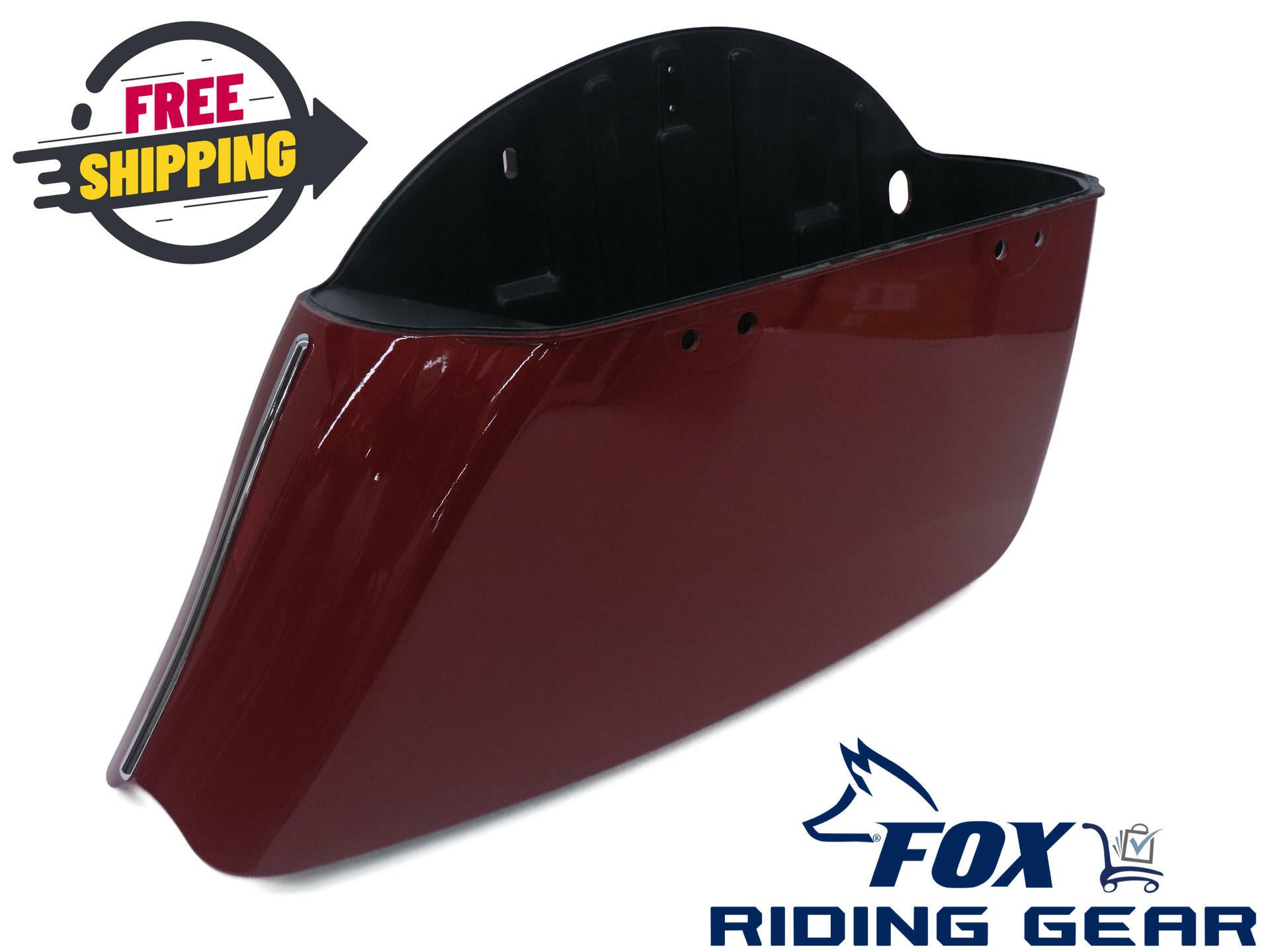 OPEN BOX - OEM Indian Saddlebag RIGHT Side RED 2014 Chief Chieftain- 5450739-639