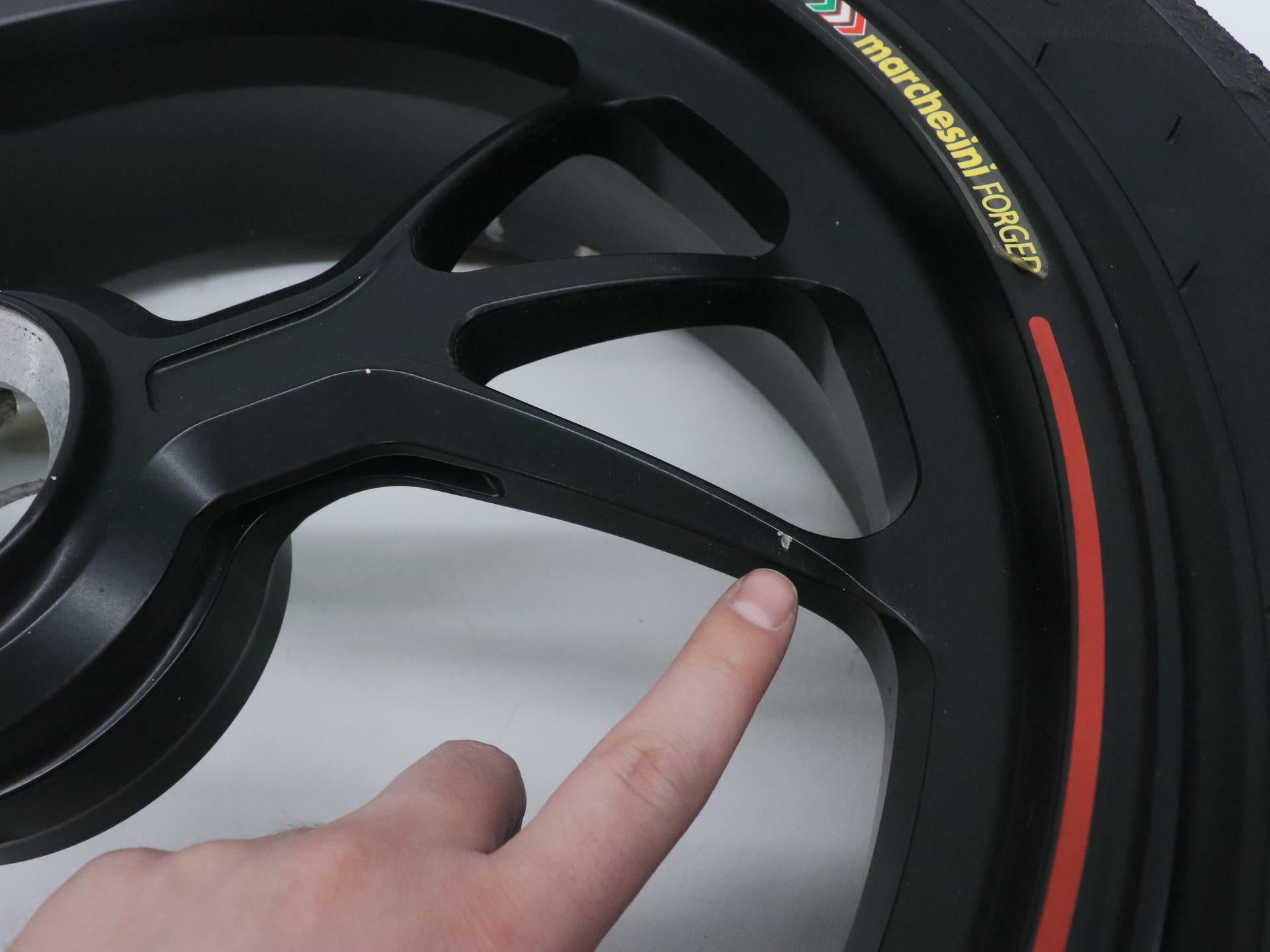 OPEN BOX - Ducati REAR Wheel Rim Marchesini - 12-17 Panigale 1199 - 50221501AB