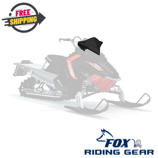 OPEN BOX - OEM Polaris Windshield Mid 13" Deep Snow BLACK - Indy XC RMK- 2881055