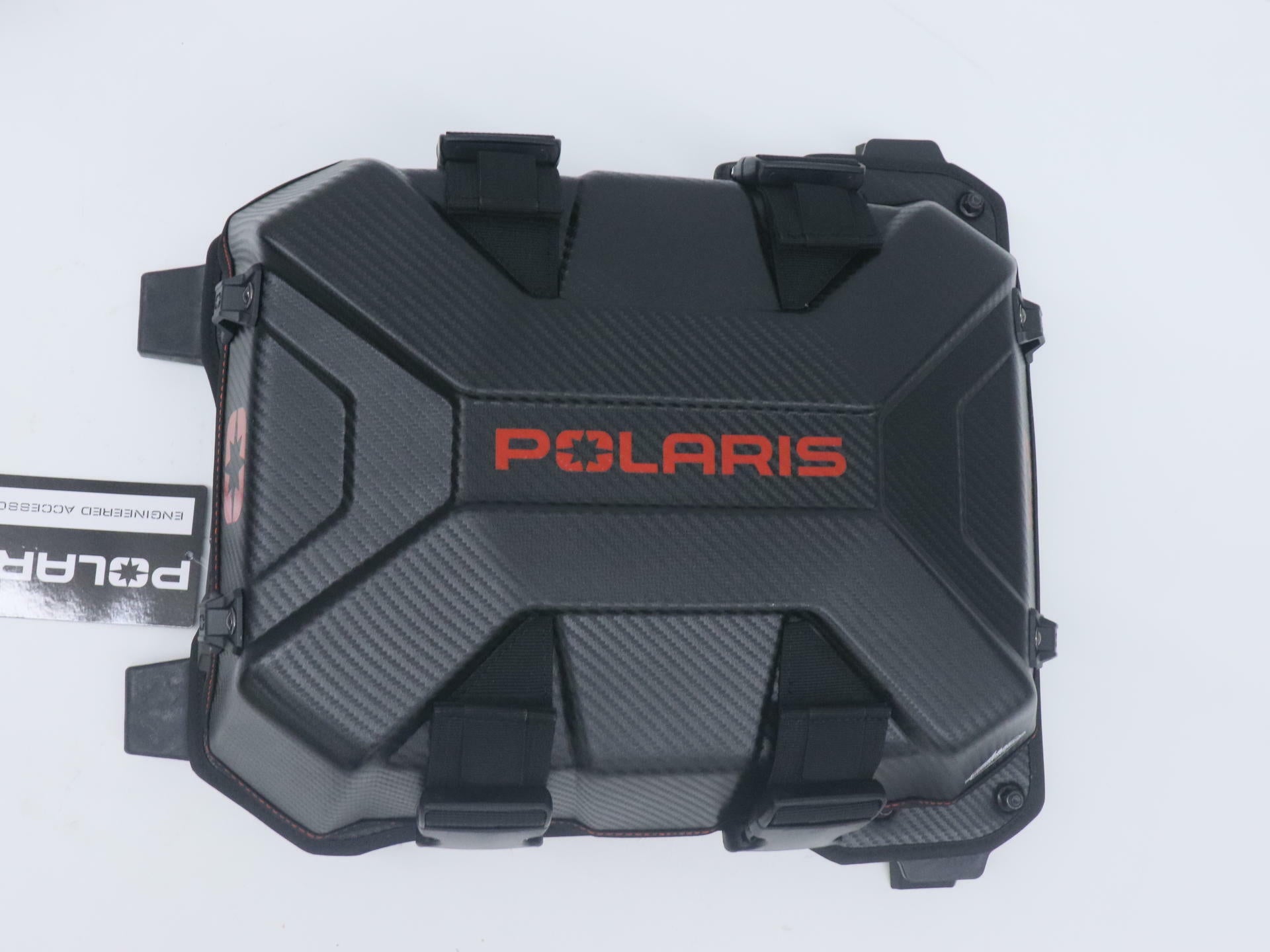 OPEN BOX - OEM Polaris Lock & Ride Flex Medium Burandt Bag BLACK & RED - 2889897