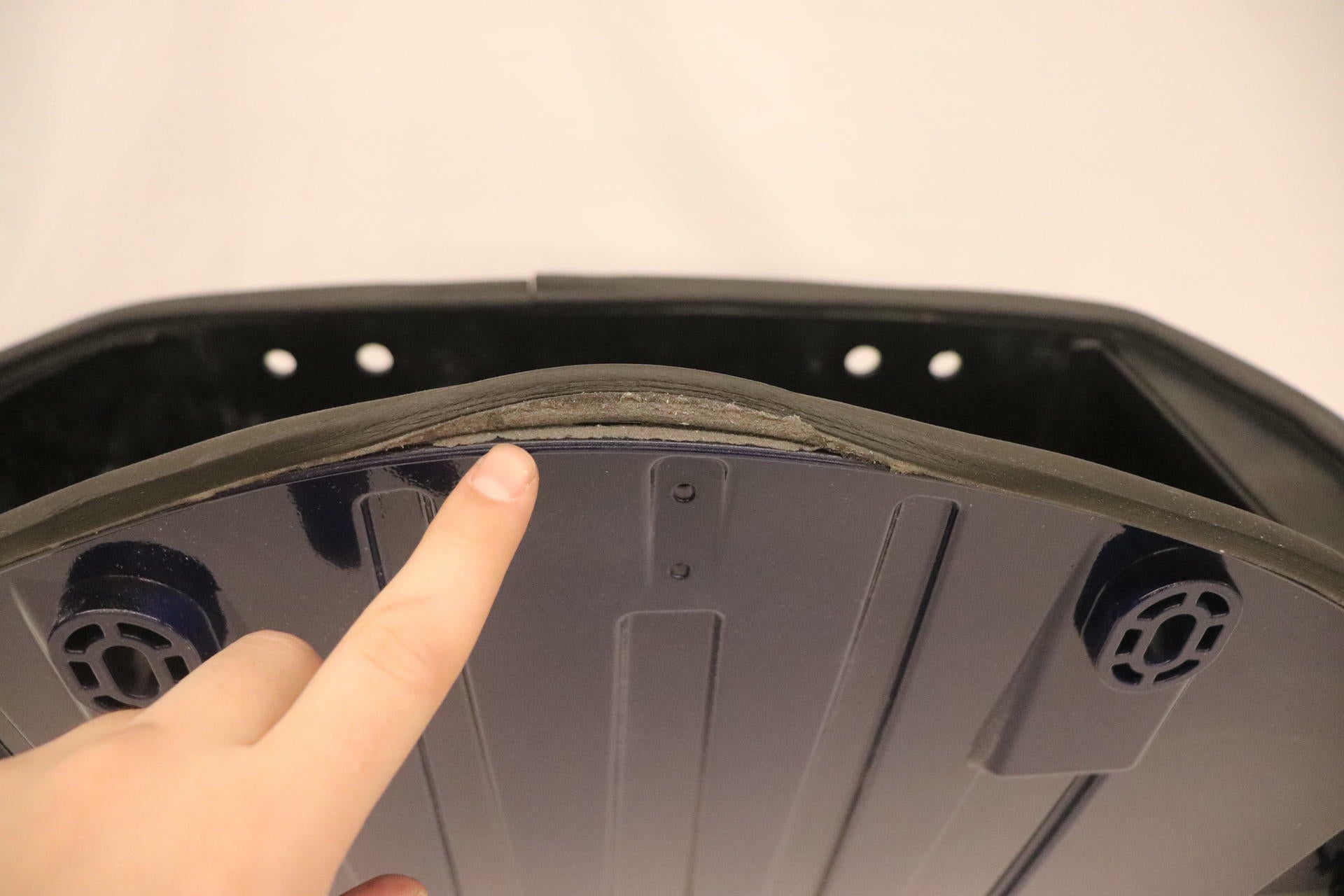 Indian OEM Right Side Blue Saddlebag 2014 Chief Chieftain 5450739-640 - Open Box