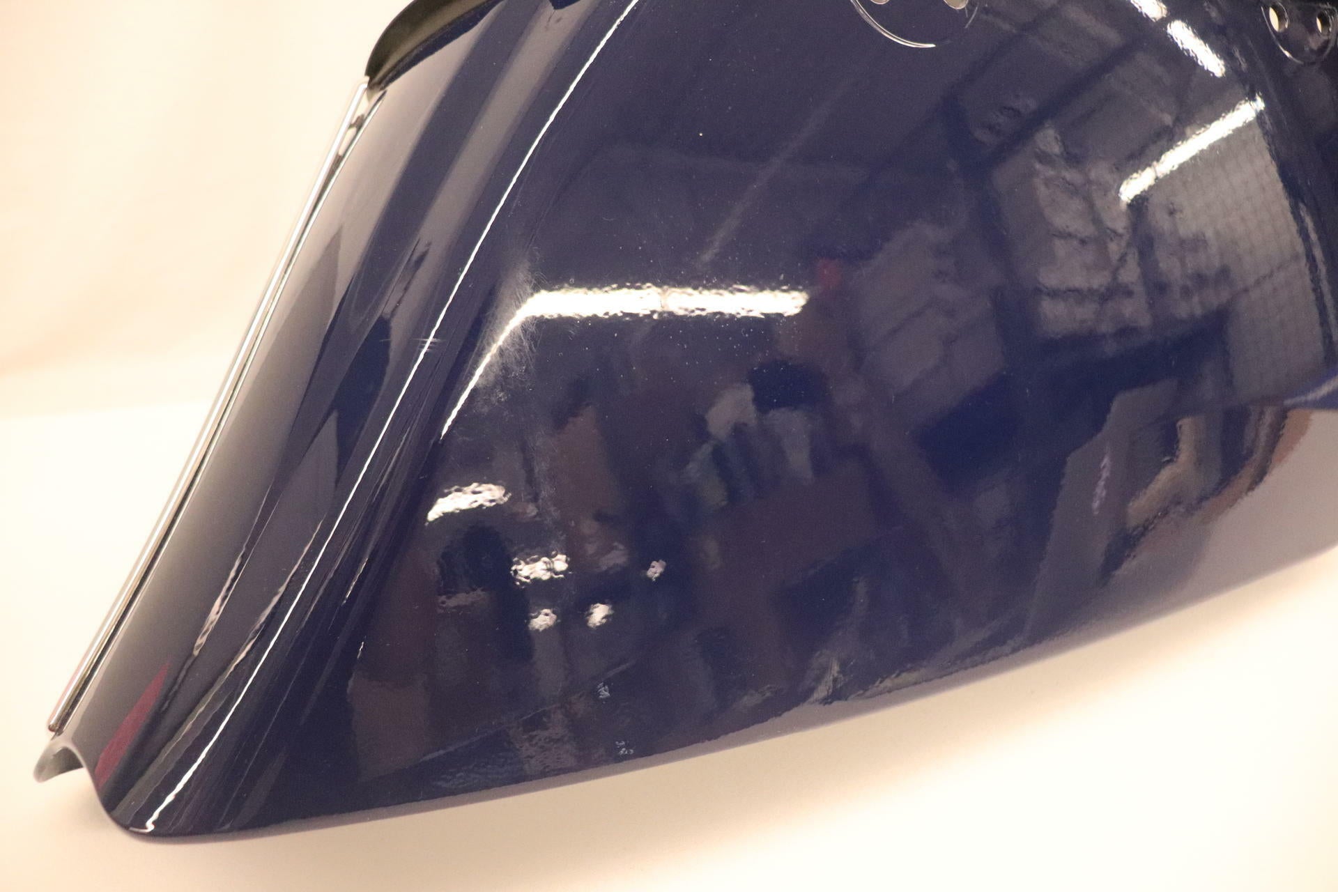 Indian OEM Right Side Blue Saddlebag 2014 Chief Chieftain 5450739-640 - Open Box