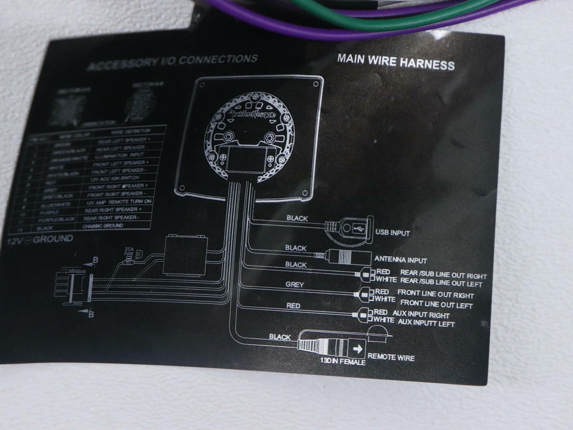 OPEN BOX - Sea-Doo Rockford Fosgate Bluetooth Audio Head Unit - PMX-2 710006619
