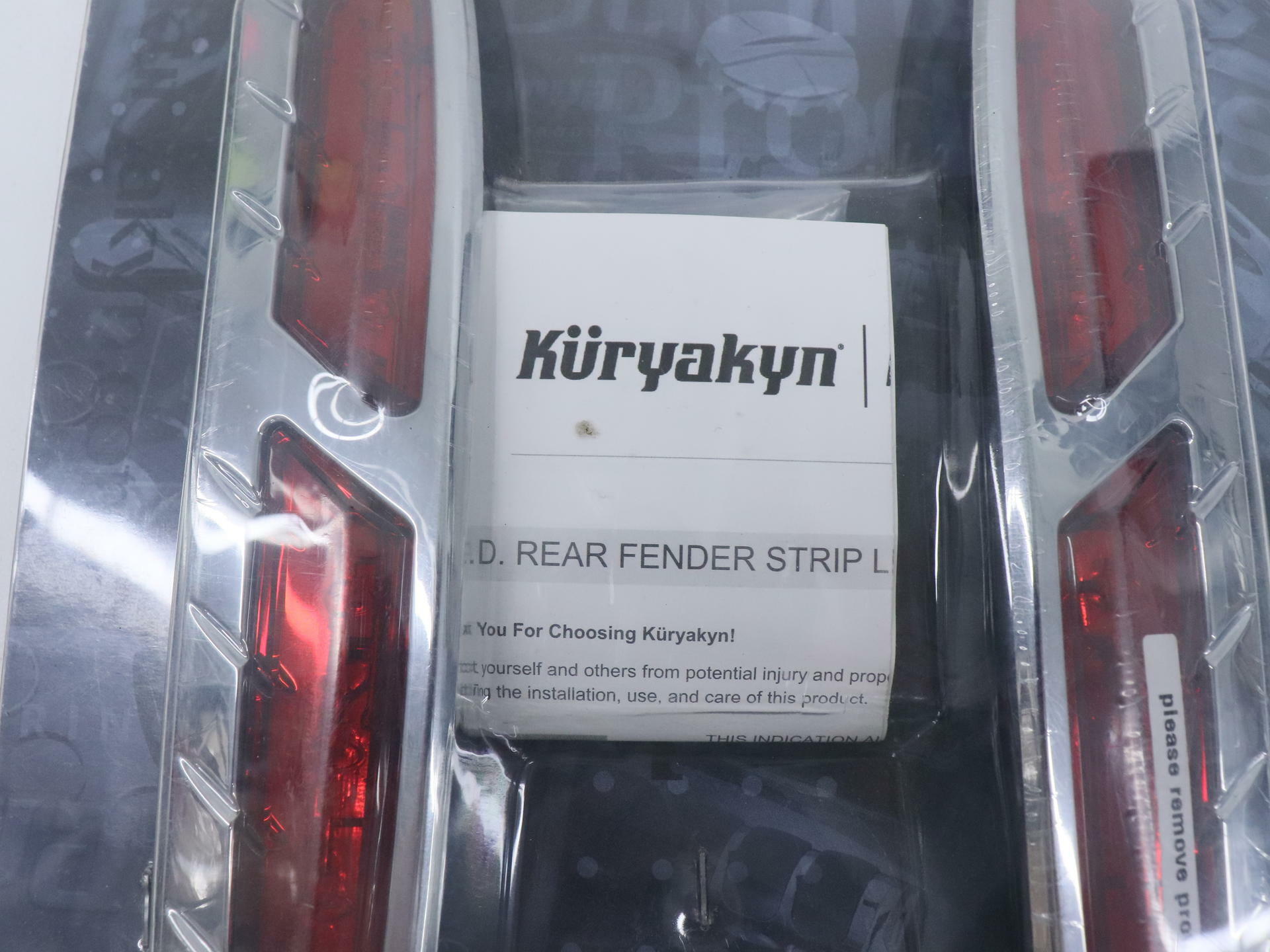 OPEN BOX - Kuryakyn REAR Fender Brake Light Strip Indian Chief Roadmaster - 5690