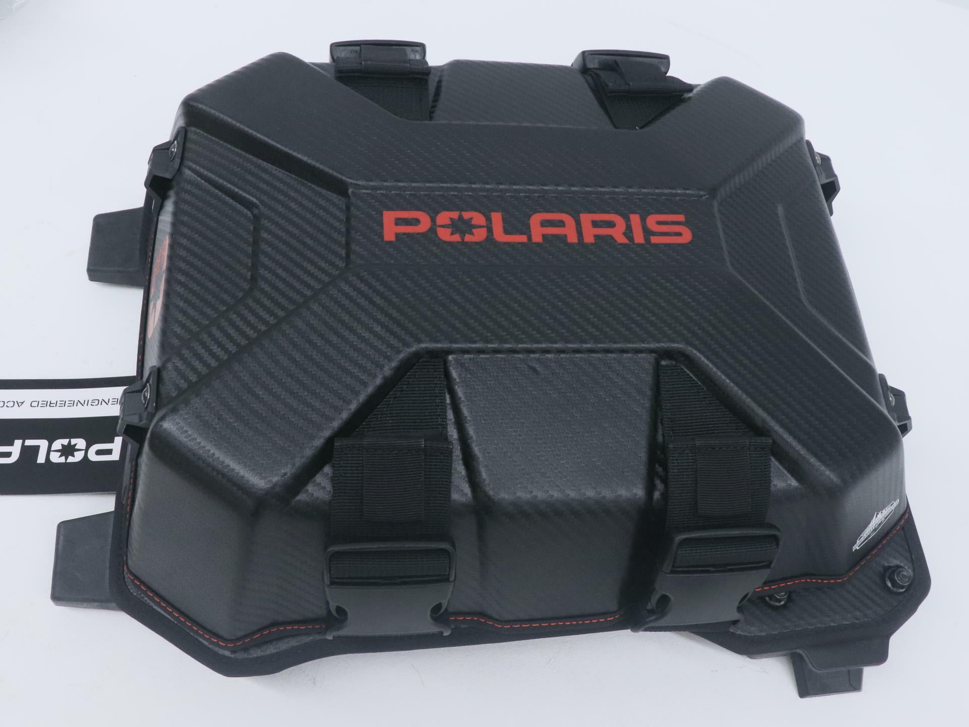OPEN BOX - OEM Polaris Lock & Ride Flex Medium Burandt Bag BLACK & RED - 2889897