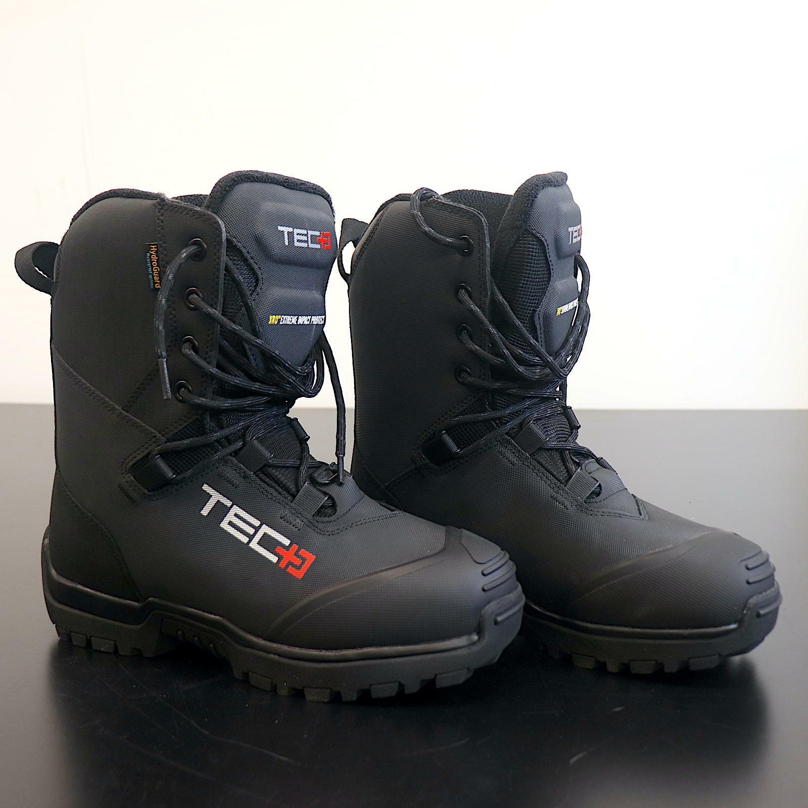 Ski-Doo BRP Tec + Snowmobile Boots Adult Size 8 Black 4442362890 - Open Box