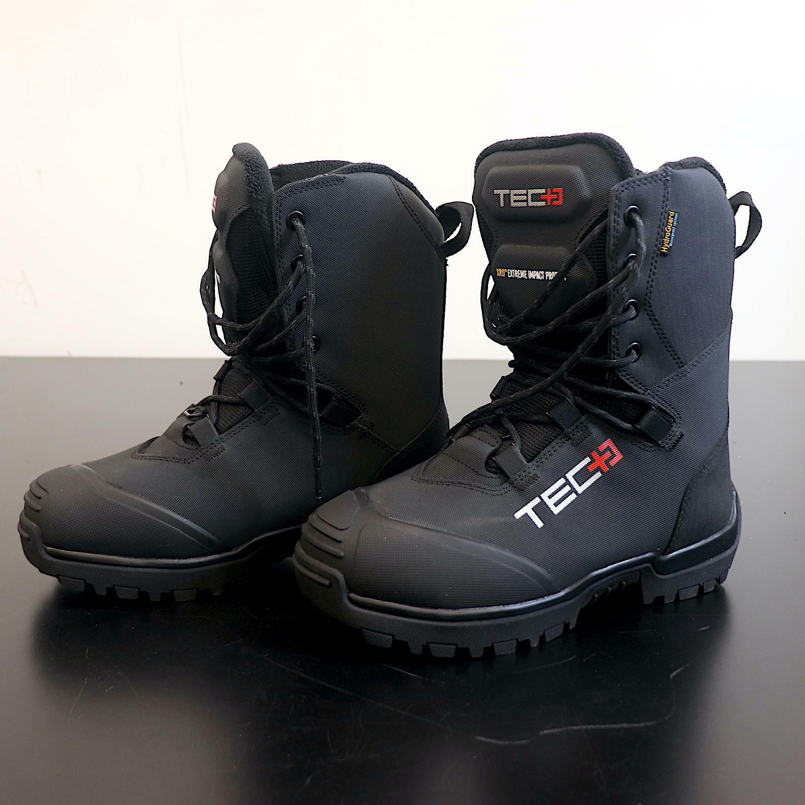 Ski-Doo BRP Tec + Snowmobile Boots Adult Size 8 Black 4442362890 - Open Box