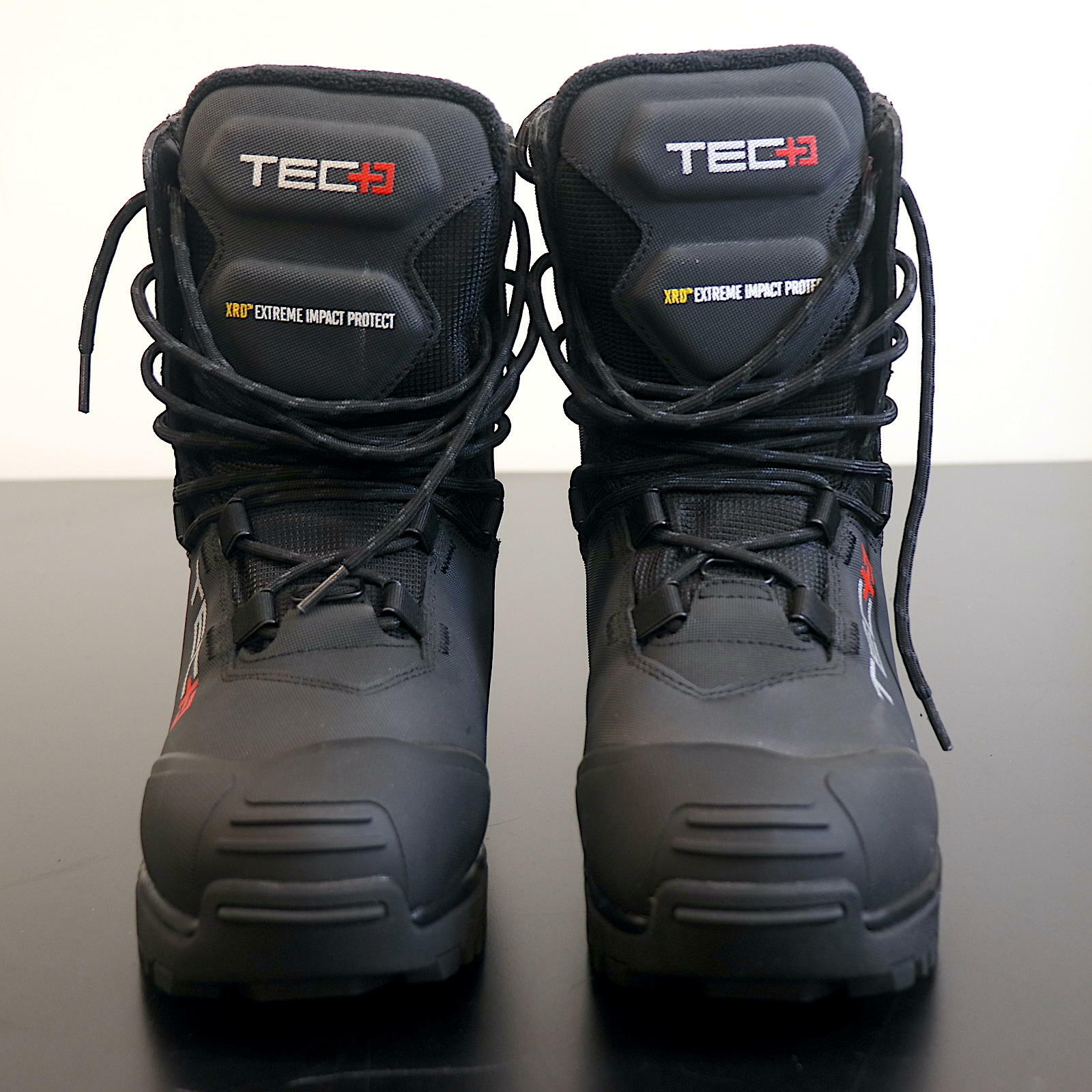 Ski-Doo BRP Tec + Snowmobile Boots Adult Size 8 Black 4442362890 - Open Box
