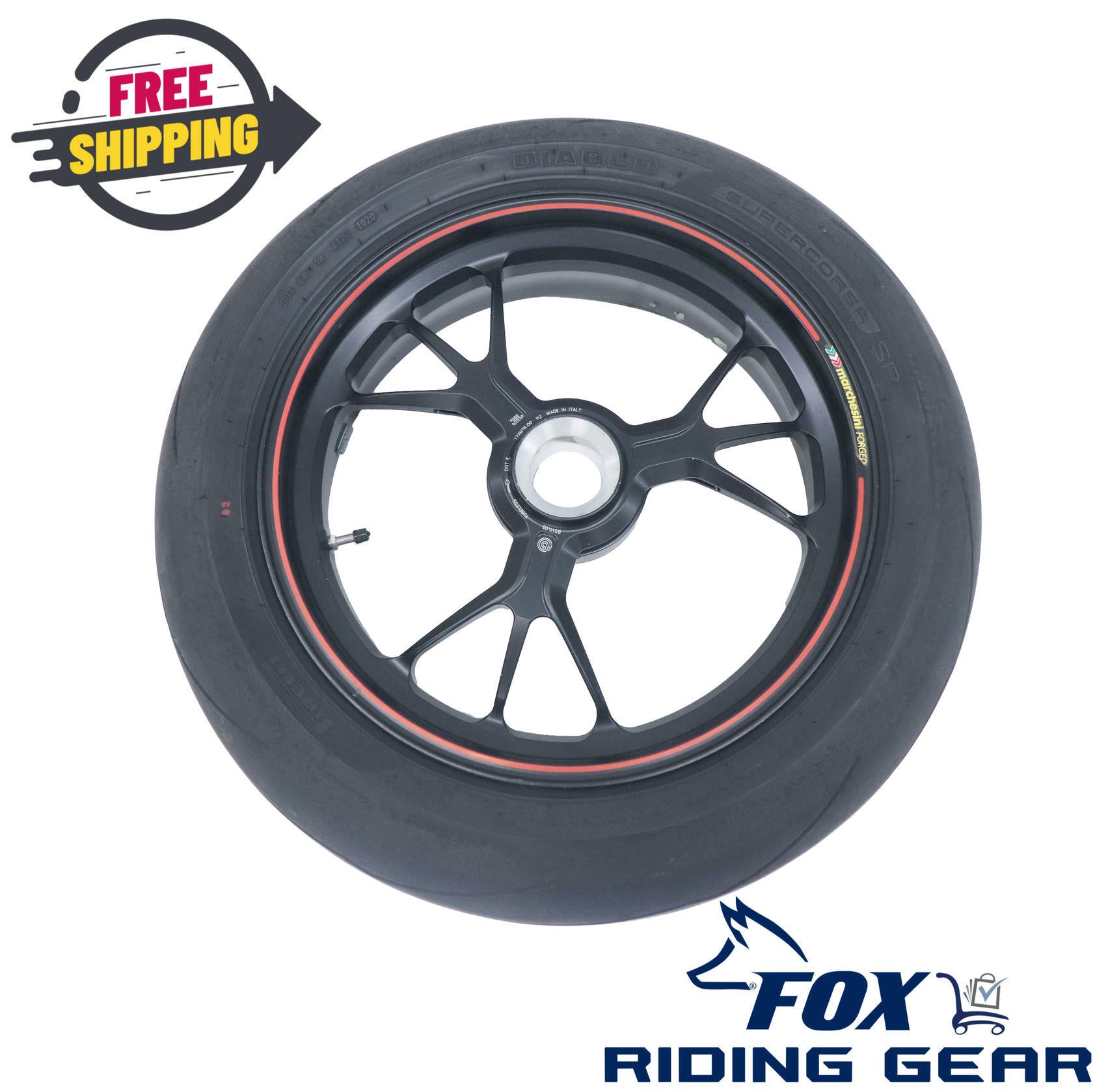 Ducati Panigale 1199 Marchesini Rear Wheel Rim 50221501AB - Open Box