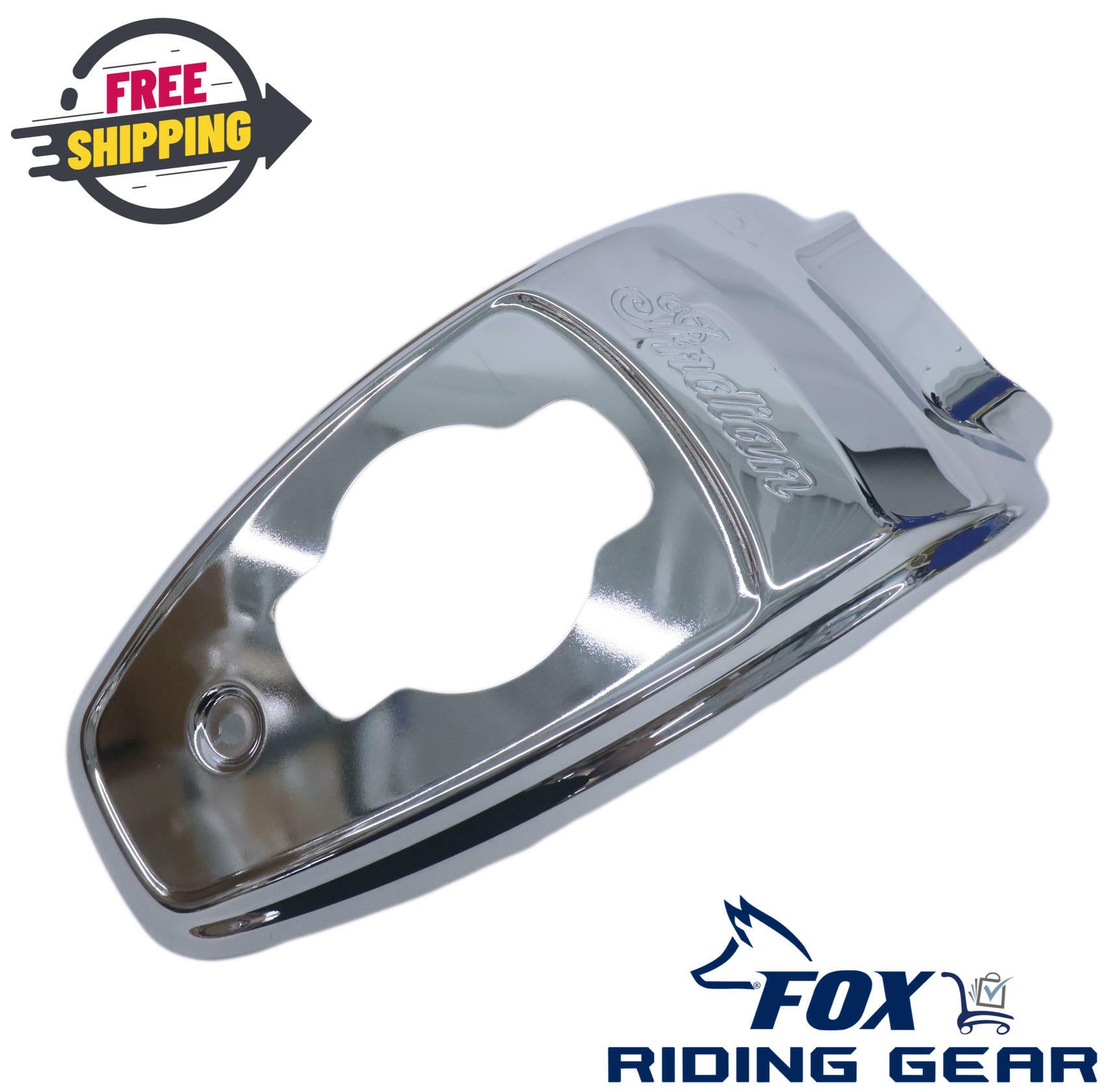 OPEN BOX - OEM Indian Fuel Tank Cover CHROME - 20-24 Challenger - 5266759-156
